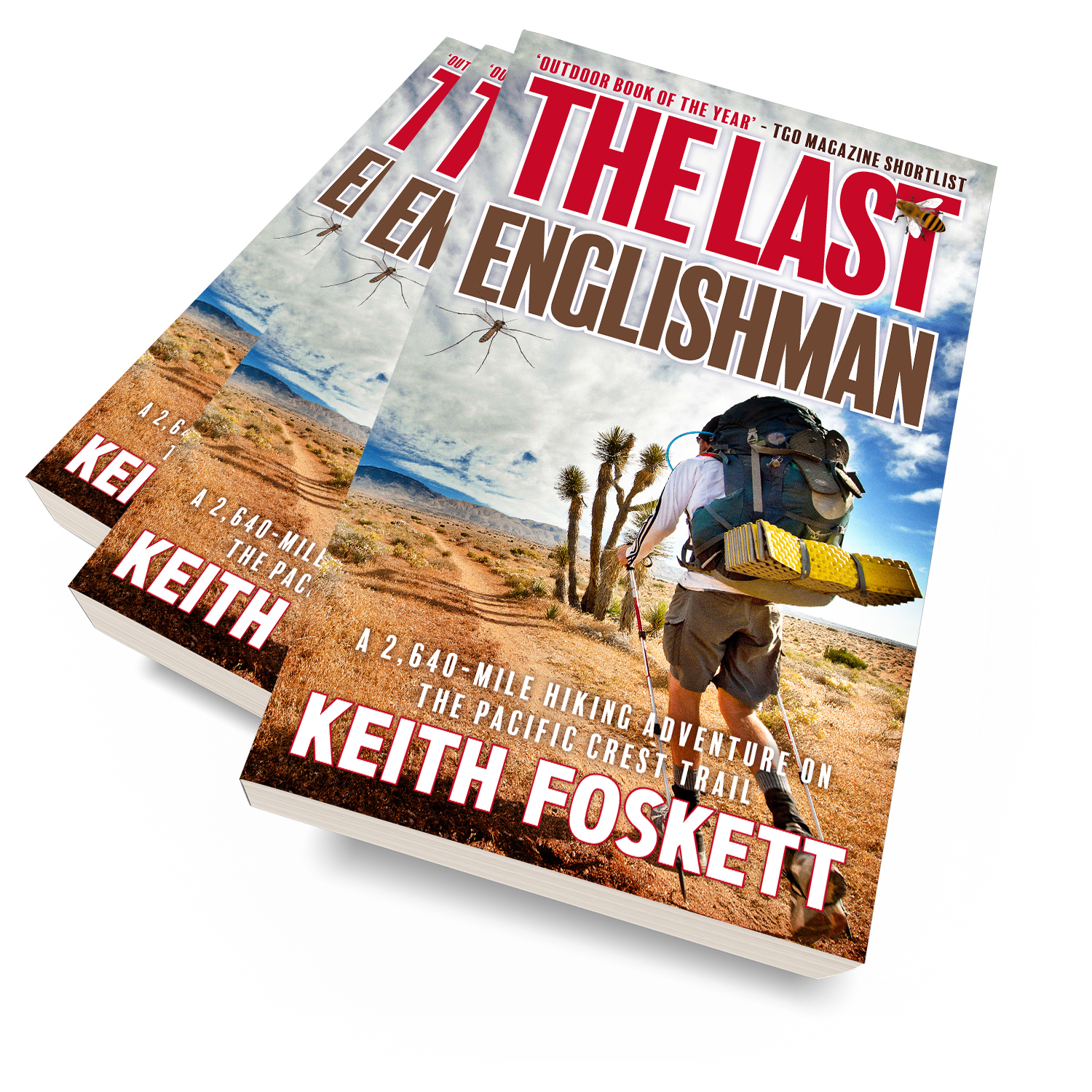 'The Last Englishman' is an excellent humorous walking memoir, about one man's trek along the Pacific Coast Trail. The author is Keith Foskett. The book cover was designed by Mark Thomas, of coverness.com. To find out more about my book design services, please visit www.coverness.com.