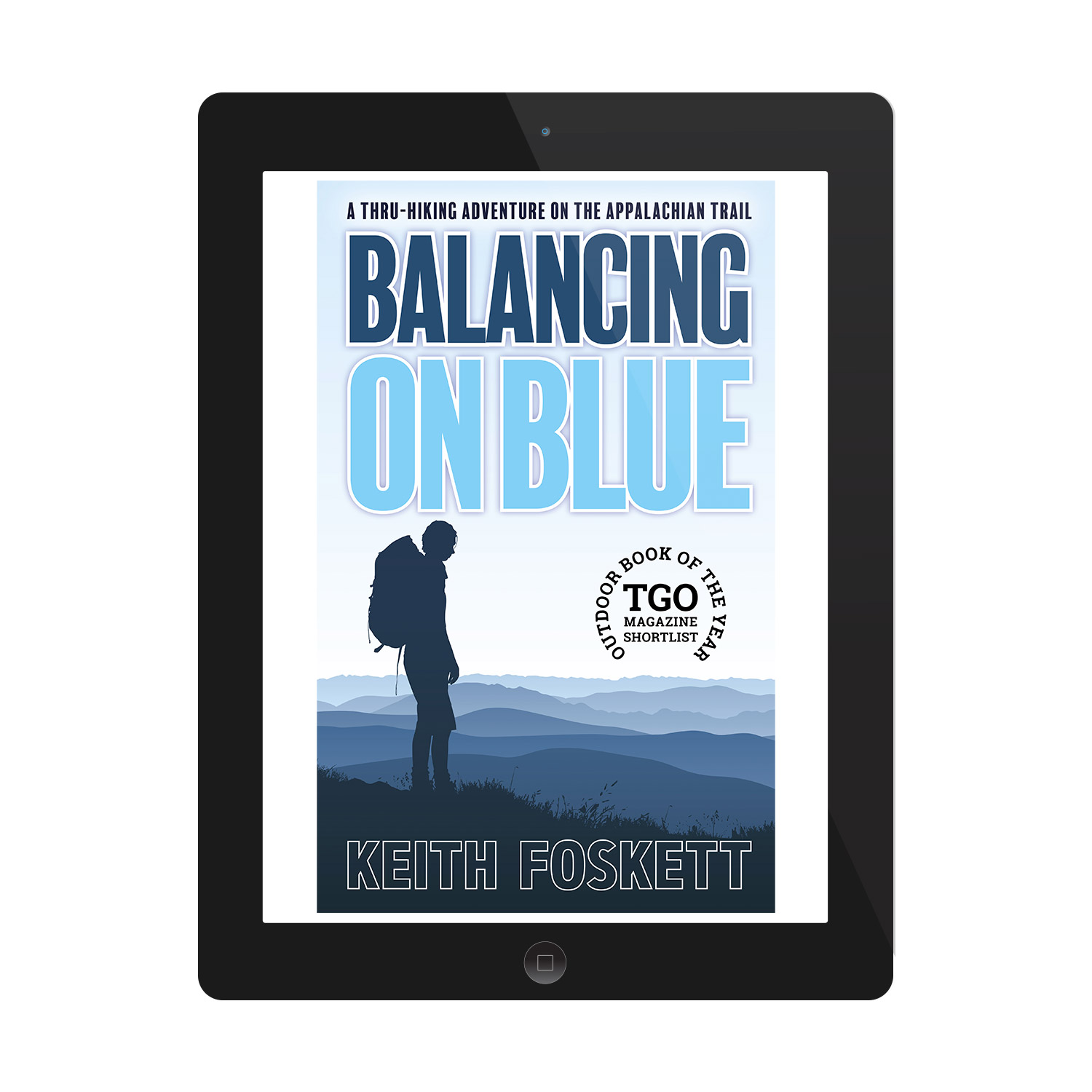 'Balancing On Blue' is an excellent hiking memoir, about one man's thru-hiking adventures in the Appalachians. The author is Keith Foskett. The book cover was designed by Mark Thomas, of coverness.com. To find out more about my book design services, please visit www.coverness.com.