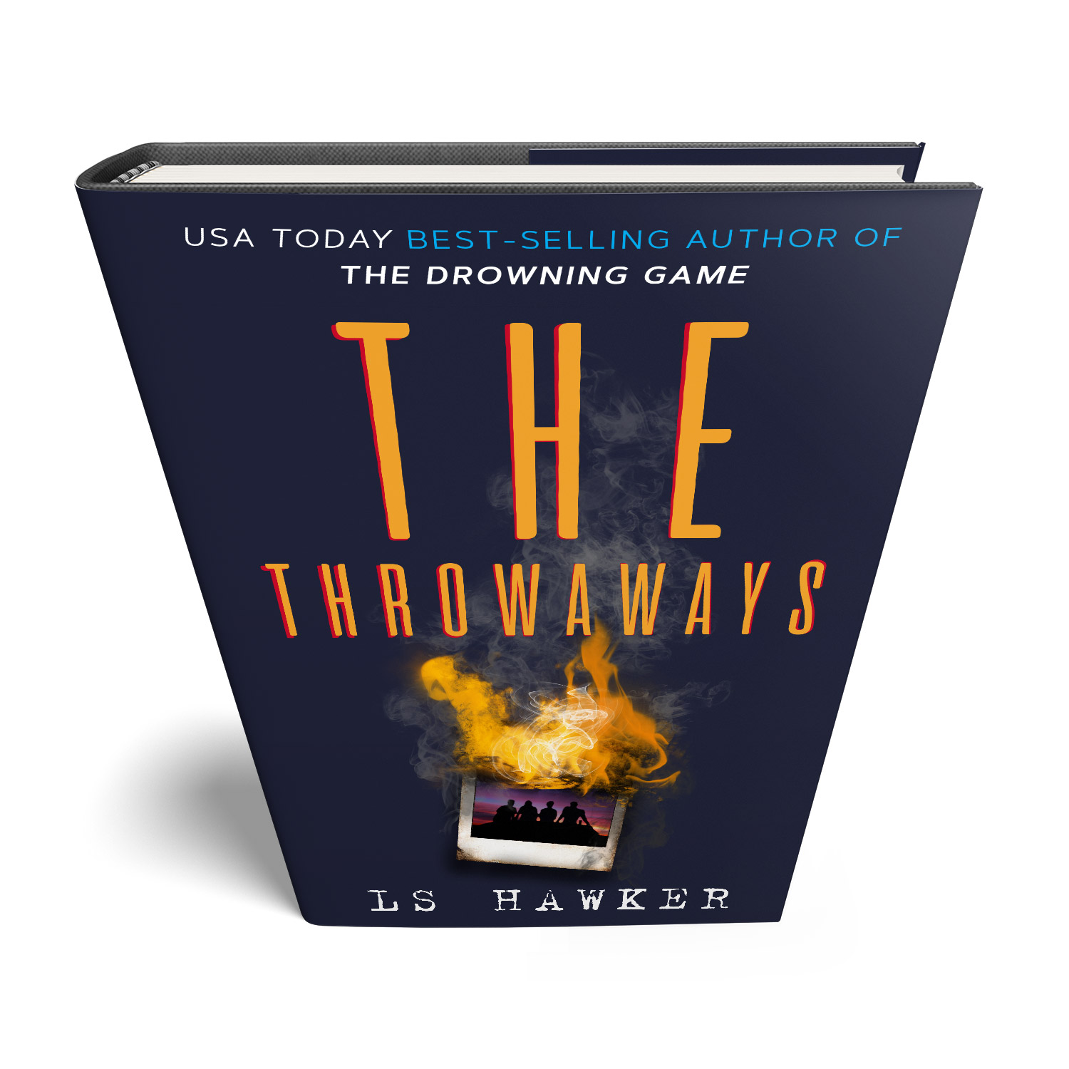 'The Throwaways' is a breakneck, 80s-set conspiracy thriller. The author is LS Hawker. The book cover and interior design are by Mark Thomas. To learn more about what Mark could do for your book, please visit coverness.com.