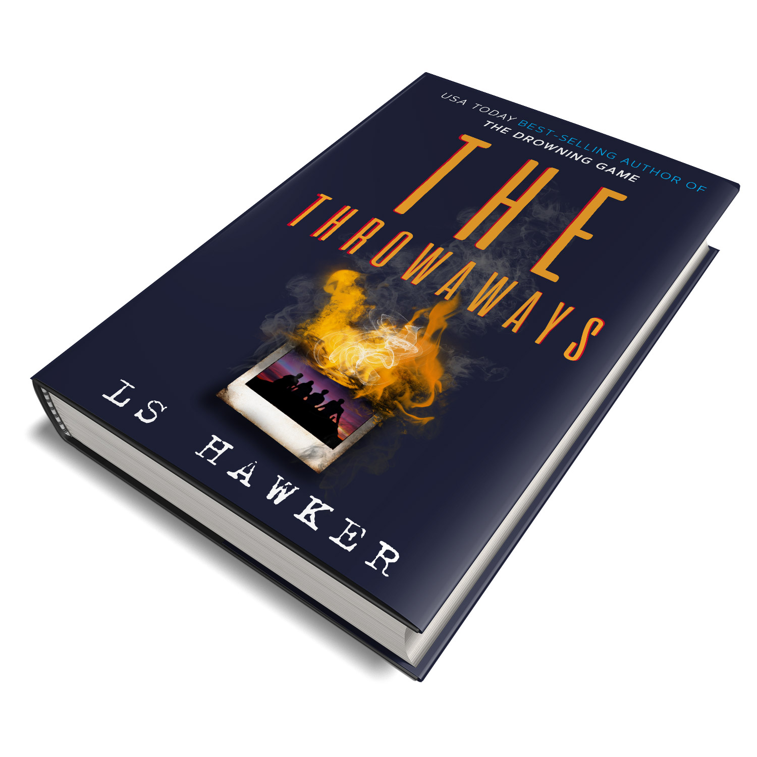 'The Throwaways' is a breakneck, 80s-set conspiracy thriller. The author is LS Hawker. The book cover and interior design are by Mark Thomas. To learn more about what Mark could do for your book, please visit coverness.com.