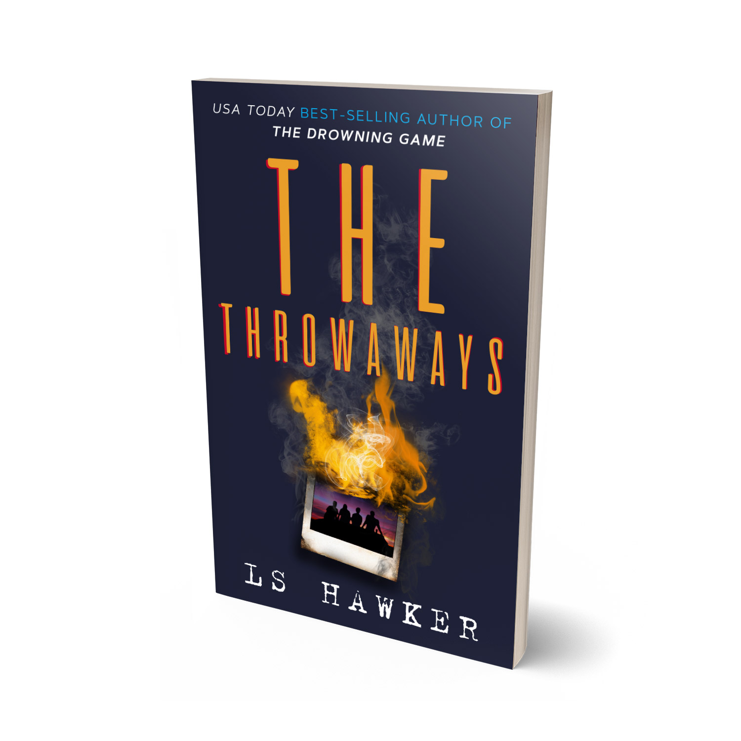 'The Throwaways' is a breakneck, 80s-set conspiracy thriller. The author is LS Hawker. The book cover and interior design are by Mark Thomas. To learn more about what Mark could do for your book, please visit coverness.com.