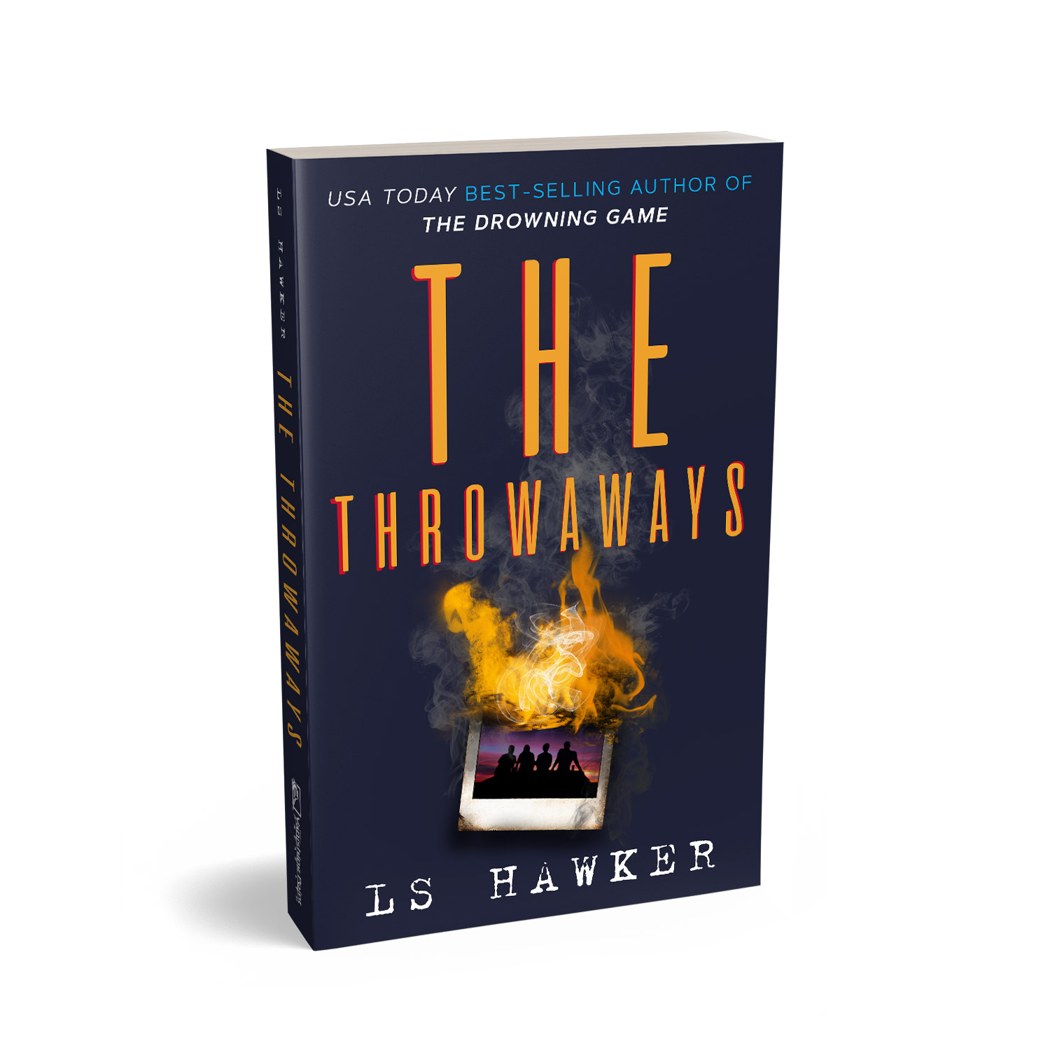 'The Throwaways' is a breakneck, 80s-set conspiracy thriller. The author is LS Hawker. The book cover and interior design are by Mark Thomas. To learn more about what Mark could do for your book, please visit coverness.com.