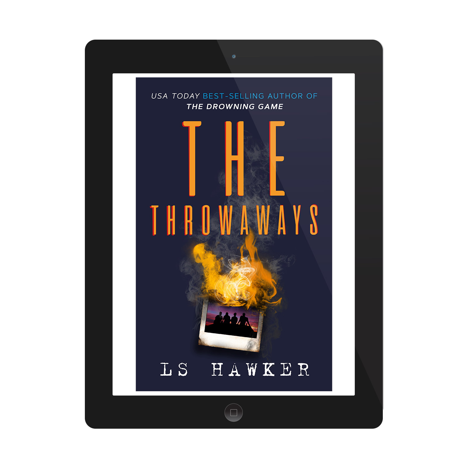 'The Throwaways' is a breakneck, 80s-set conspiracy thriller. The author is LS Hawker. The book cover and interior design are by Mark Thomas. To learn more about what Mark could do for your book, please visit coverness.com.