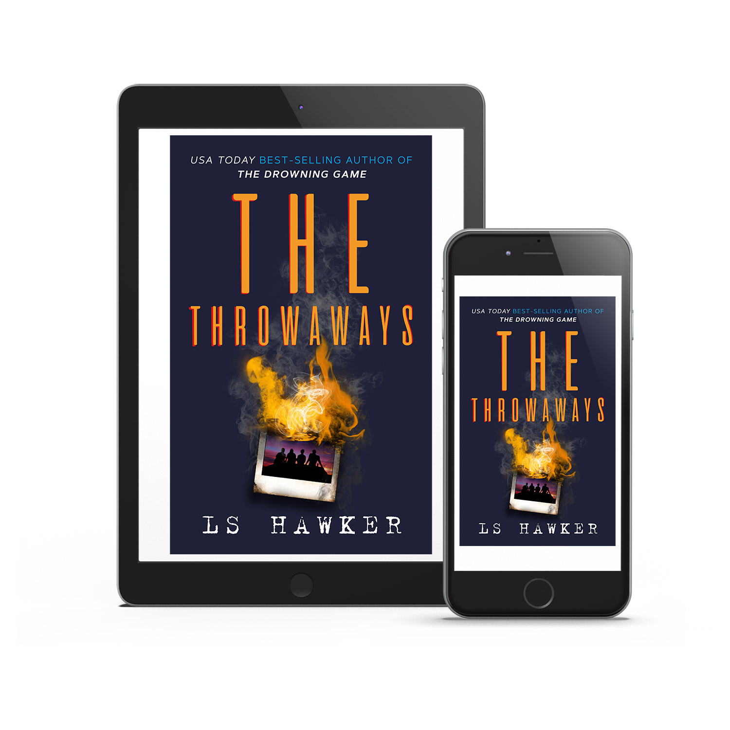 'The Throwaways' is a breakneck, 80s-set conspiracy thriller. The author is LS Hawker. The book cover and interior design are by Mark Thomas. To learn more about what Mark could do for your book, please visit coverness.com.