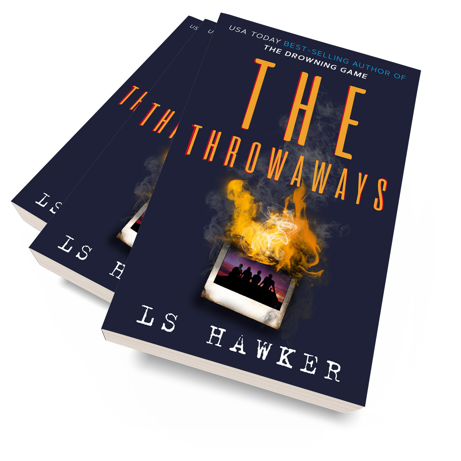 'The Throwaways' is a breakneck, 80s-set conspiracy thriller. The author is LS Hawker. The book cover and interior design are by Mark Thomas. To learn more about what Mark could do for your book, please visit coverness.com.