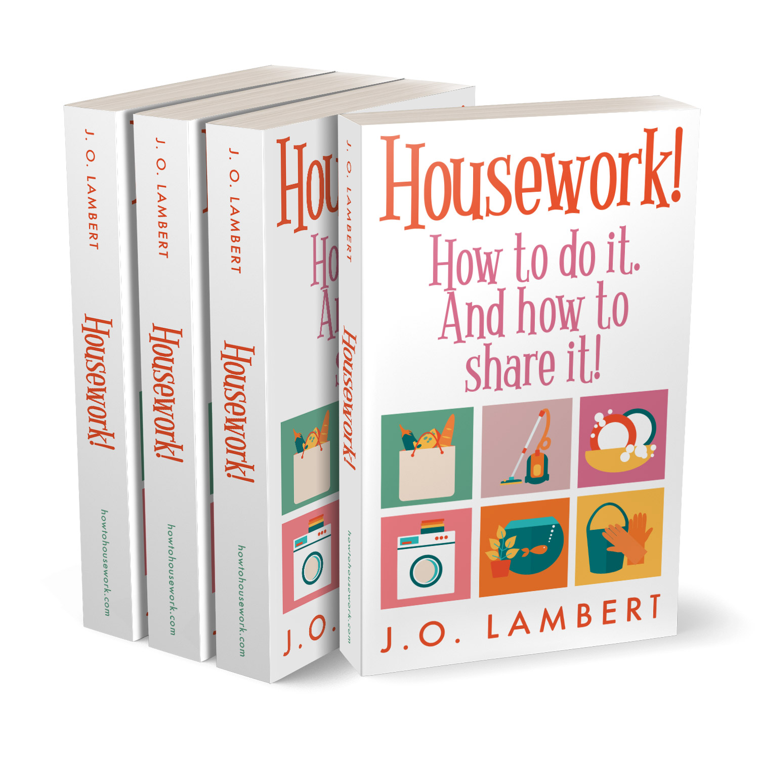 'Housework' is a compact self-help guide to safely looking after your home. The author is J. O. Lambert. The book cover and interior design is by Mark Thomas. To learn more about what Mark could do for your book, please visit coverness.com.