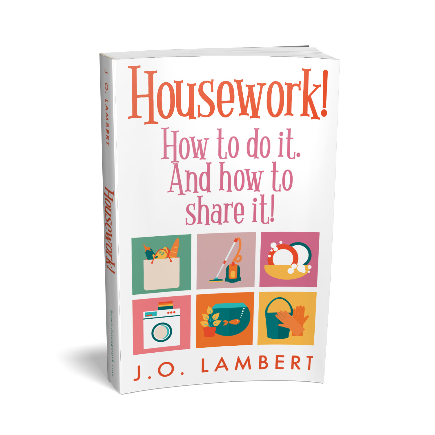 'Housework' is a compact self-help guide to safely looking after your home. The author is J. O. Lambert. The book cover and interior design is by Mark Thomas. To learn more about what Mark could do for your book, please visit coverness.com.