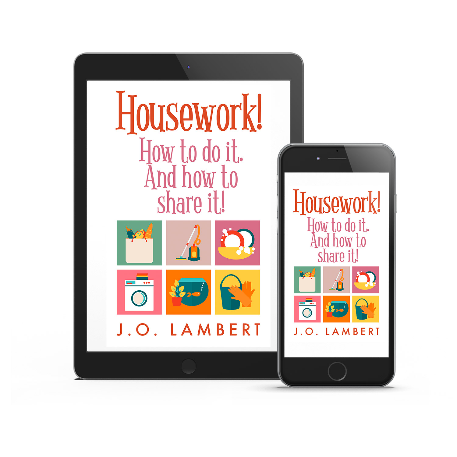 'Housework' is a compact self-help guide to safely looking after your home. The author is J. O. Lambert. The book cover and interior design is by Mark Thomas. To learn more about what Mark could do for your book, please visit coverness.com.