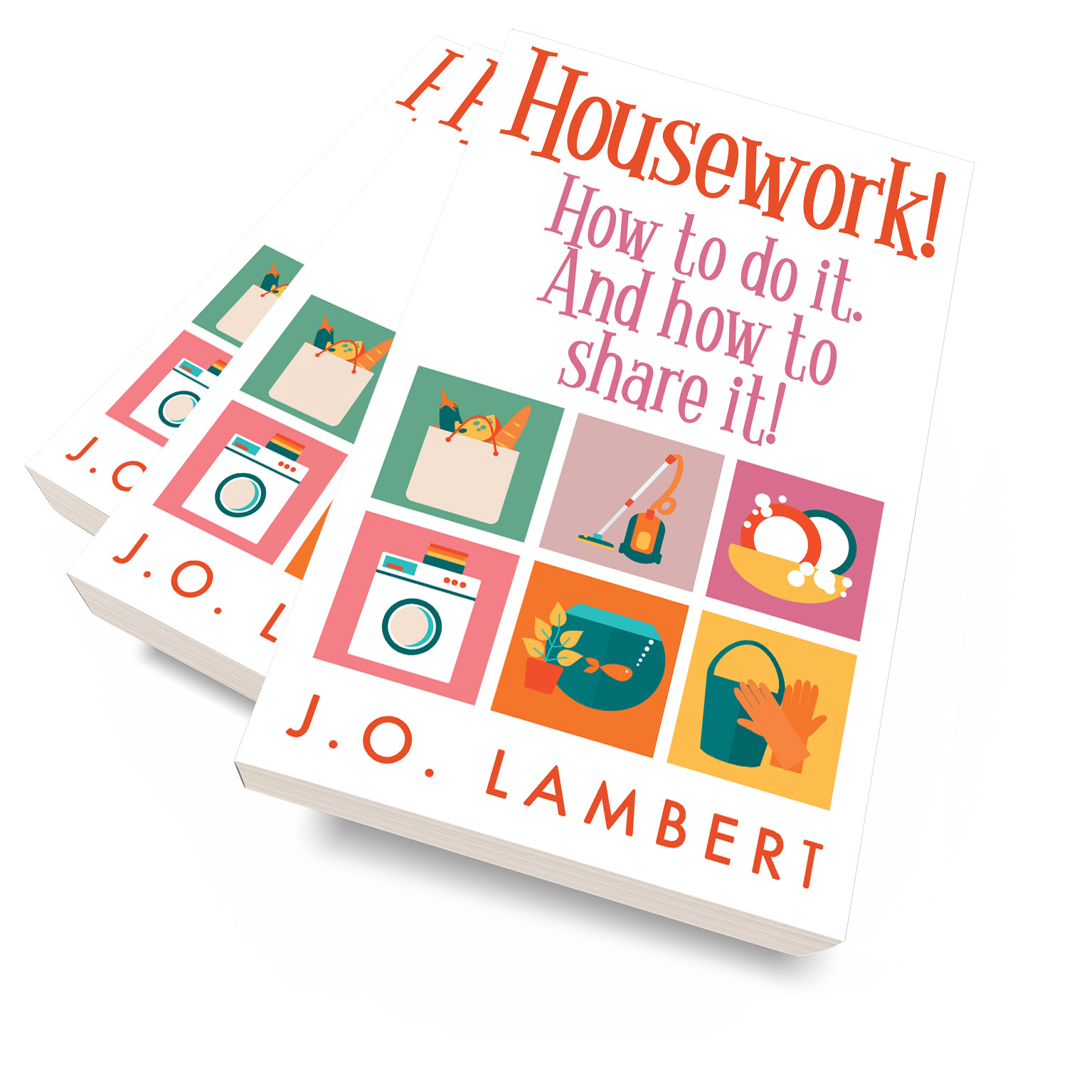 'Housework' is a compact self-help guide to safely looking after your home. The author is J. O. Lambert. The book cover and interior design is by Mark Thomas. To learn more about what Mark could do for your book, please visit coverness.com.