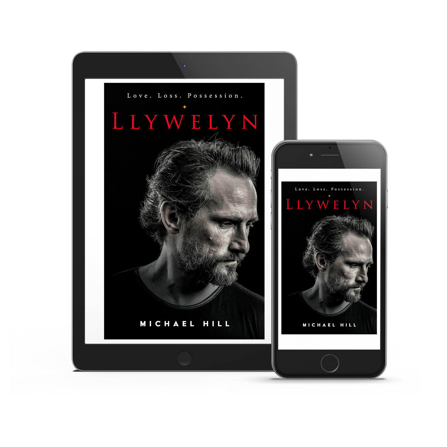 'Llywelyn' is a dark, Welsh interpersonal dramatic novel. The author is Michael Hill. The book cover design is by Mark Thomas. To learn more about what Mark could do for your book, please visit coverness.com.