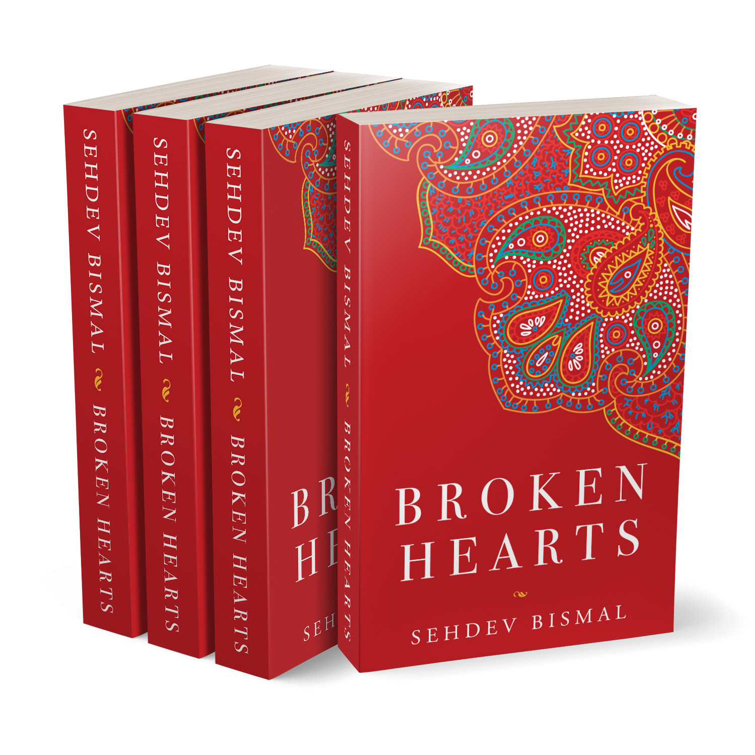 'Broken Hearts' is a heartfelt romantic drama, of love and loss. The author is Sehdev Bismal. The book cover design and interior formatting are by Mark Thomas. To learn more about what Mark could do for your book, please visit coverness.com.