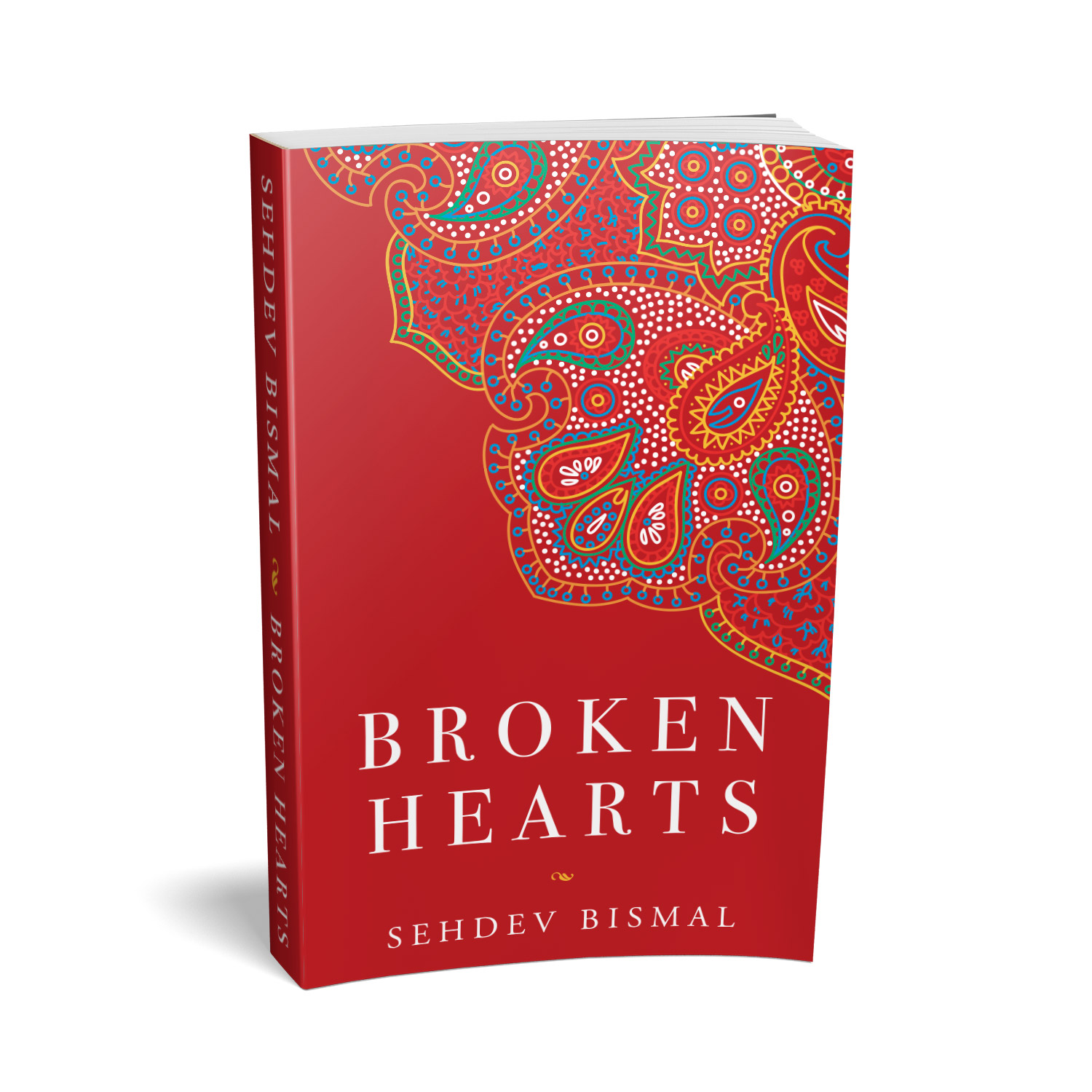 'Broken Hearts' is a heartfelt romantic drama, of love and loss. The author is Sehdev Bismal. The book cover design and interior formatting are by Mark Thomas. To learn more about what Mark could do for your book, please visit coverness.com.