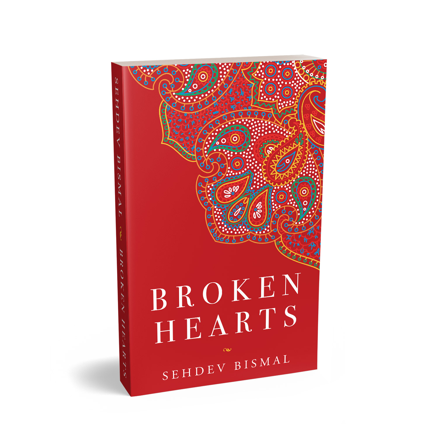 'Broken Hearts' is a heartfelt romantic drama, of love and loss. The author is Sehdev Bismal. The book cover design and interior formatting are by Mark Thomas. To learn more about what Mark could do for your book, please visit coverness.com.