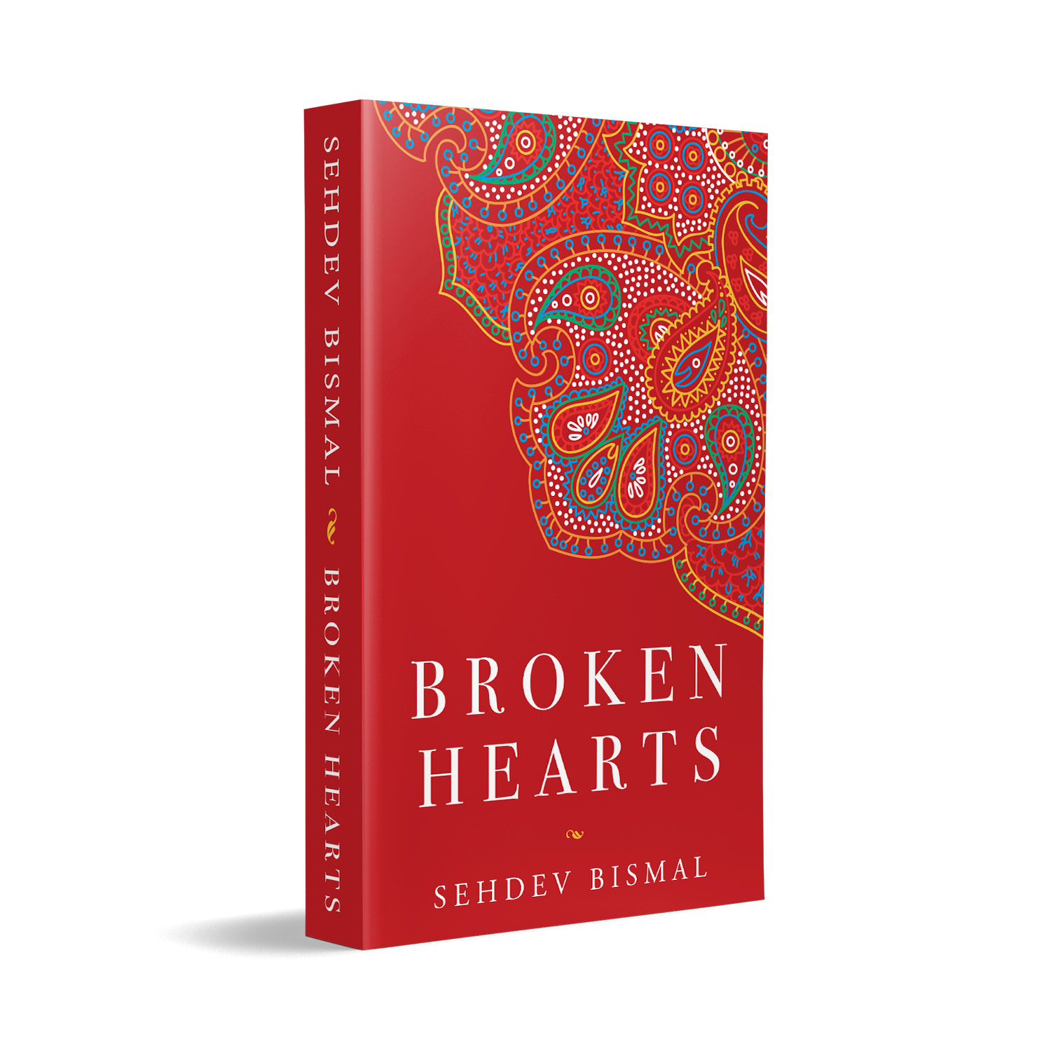 'Broken Hearts' is a heartfelt romantic drama, of love and loss. The author is Sehdev Bismal. The book cover design and interior formatting are by Mark Thomas. To learn more about what Mark could do for your book, please visit coverness.com.