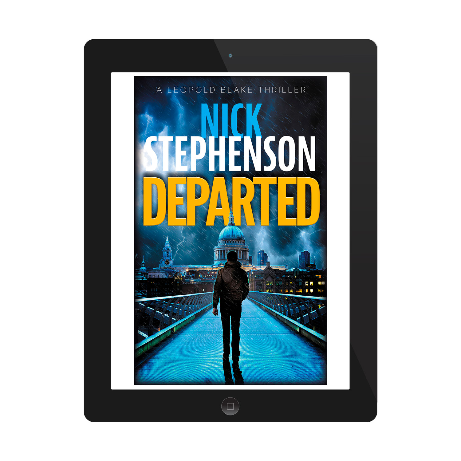 'Leopold Blake' is a terrific thriller series. The author is Nick Stephenson. The book cover designs are by Mark Thomas. To learn more about what Mark could do for your book, please visit coverness.com.