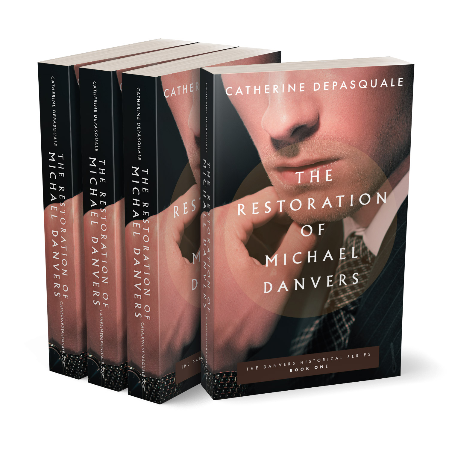 'The Restoration of Michael Danvers' is a faith-focussed character study, set in the late 1940s. The author is Catherine DePasquale. The book cover design and interior formatting are by Mark Thomas. To learn more about what Mark could do for your book, please visit coverness.com.