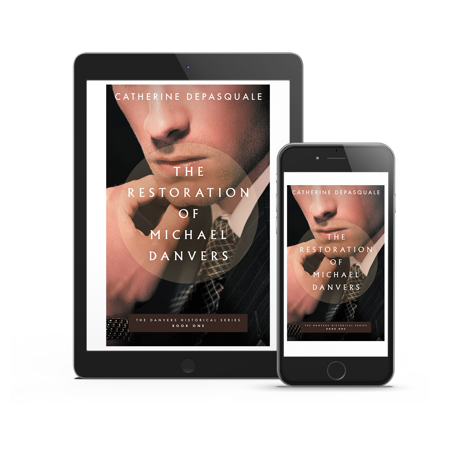 'The Restoration of Michael Danvers' is a faith-focussed character study, set in the late 1940s. The author is Catherine DePasquale. The book cover design and interior formatting are by Mark Thomas. To learn more about what Mark could do for your book, please visit coverness.com.