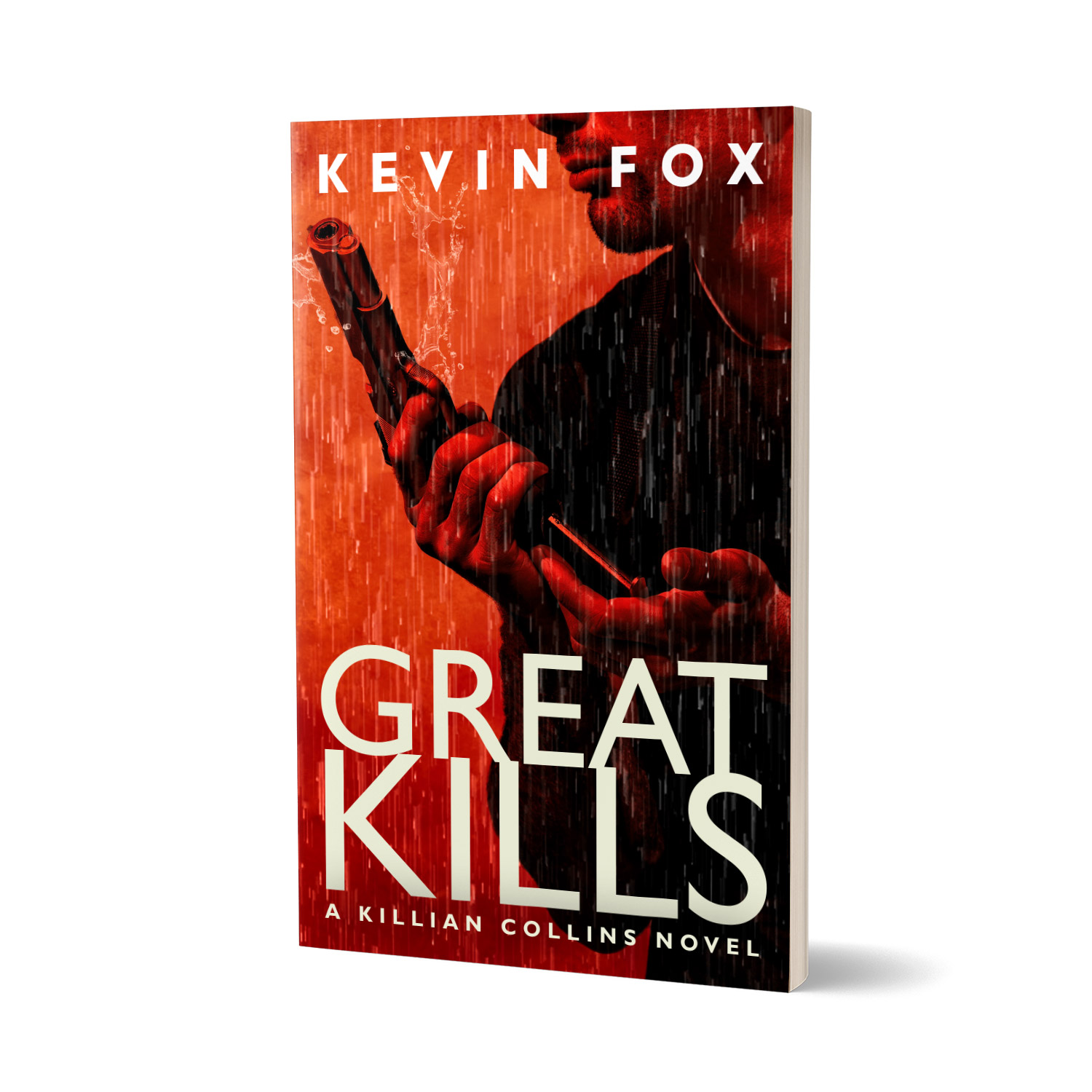 'Great Kills' is a great, gritty, character-led thriller. The author is Kevin Fox. The book cover design and interior formatting are by Mark Thomas. To learn more about what Mark could do for your book, please visit coverness.com.