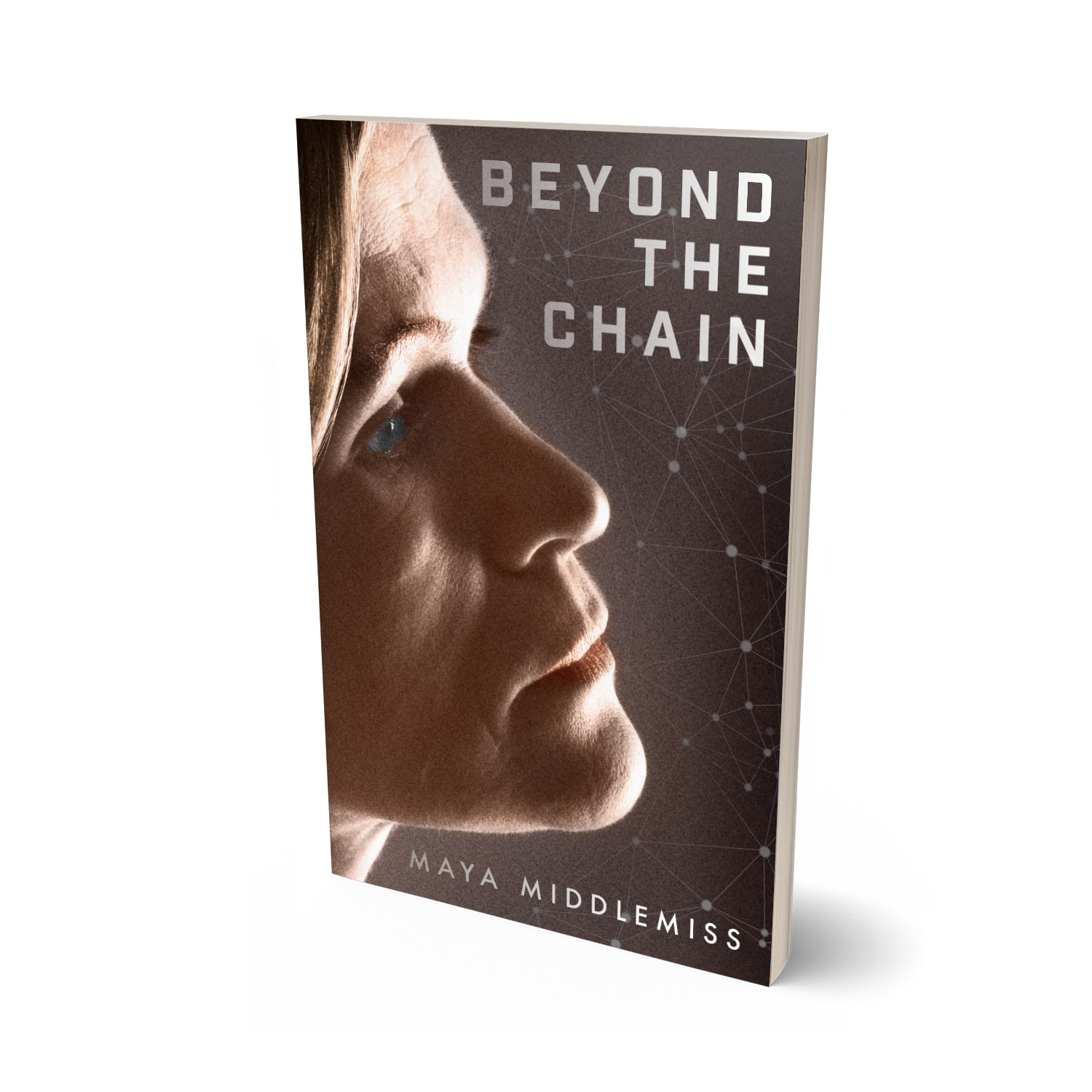 'Beyond The Chain' is a terrific female-led thriller. The author is Maya Middlemiss. The book cover design and interior formatting are by Mark Thomas. To learn more about what Mark could do for your book, please visit coverness.com.