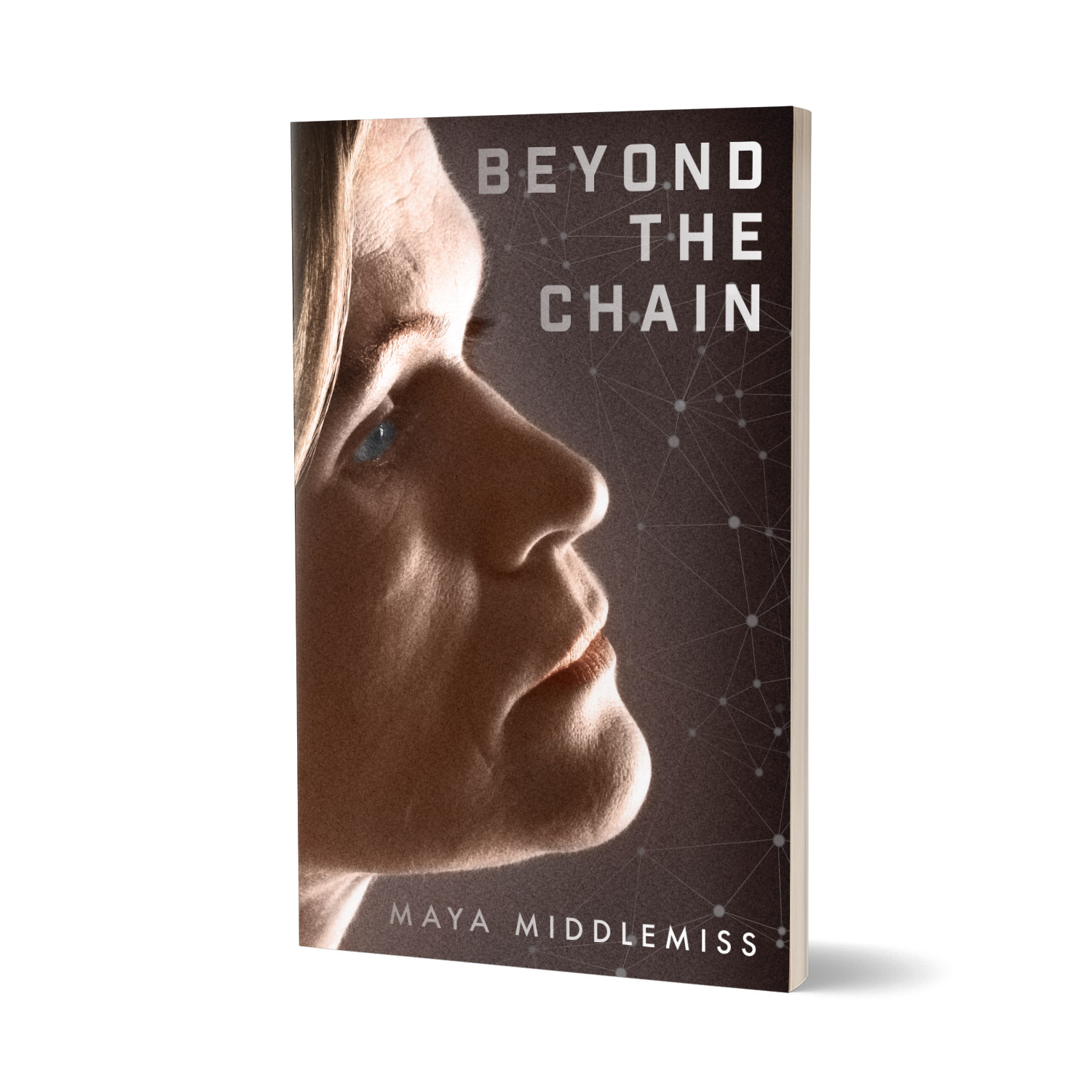 'Beyond The Chain' is a terrific female-led thriller. The author is Maya Middlemiss. The book cover design and interior formatting are by Mark Thomas. To learn more about what Mark could do for your book, please visit coverness.com.