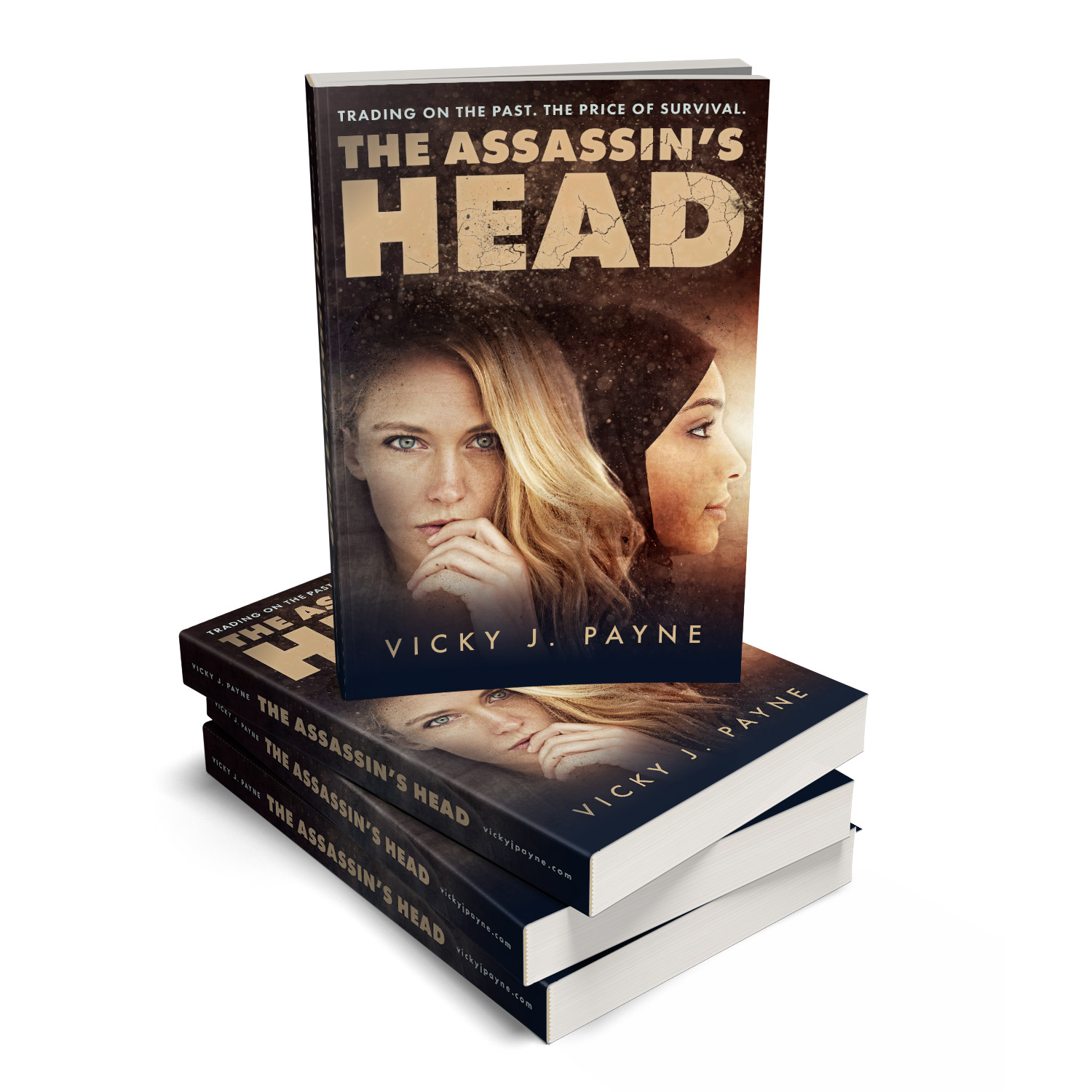 'The Assassin's Head' is a terrific female-led thriller, set in the aftermath of the 2003 Iraq War. The author is Vicky J. Ward. The book cover design and interior formatting are by Mark Thomas. To learn more about what Mark could do for your book, please visit coverness.com.