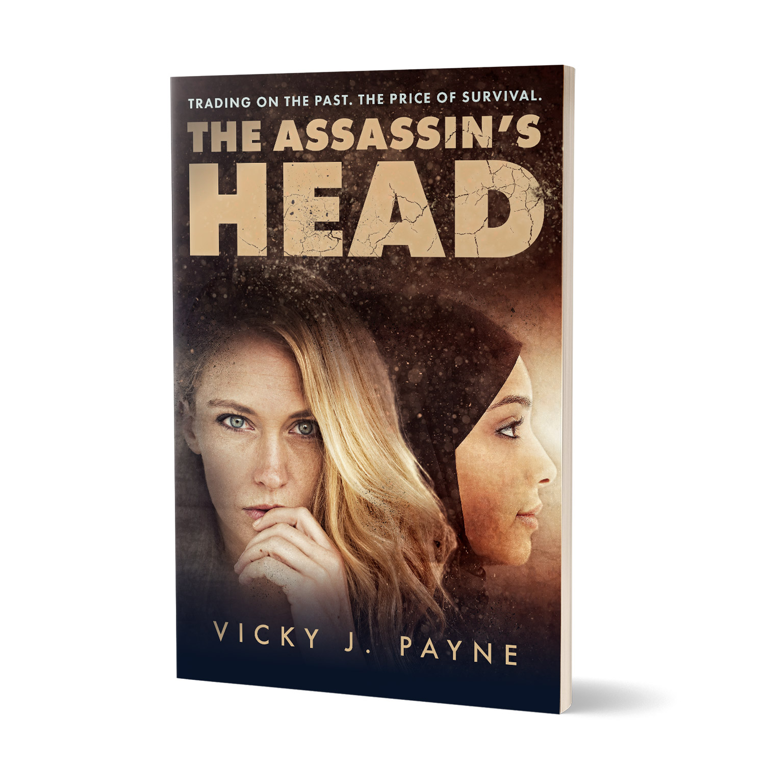 'The Assassin's Head' is a terrific female-led thriller, set in the aftermath of the 2003 Iraq War. The author is Vicky J. Ward. The book cover design and interior formatting are by Mark Thomas. To learn more about what Mark could do for your book, please visit coverness.com.