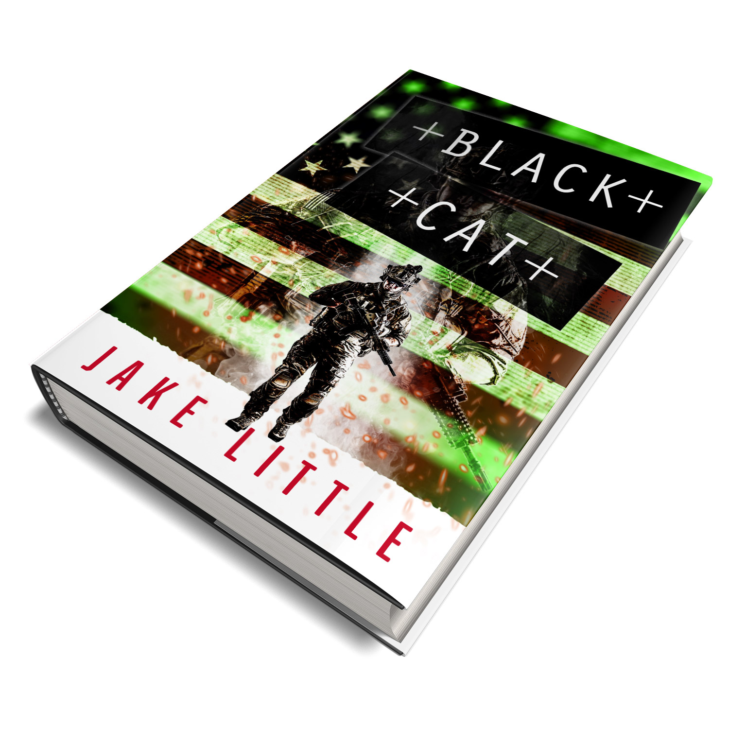 'Black Cat' is a hard-edged, covert ops thriller. The author is Jake Little. The cover design and interior manuscript formatting are by Mark Thomas. Learn what Mark could do for your book by visiting coverness.com.