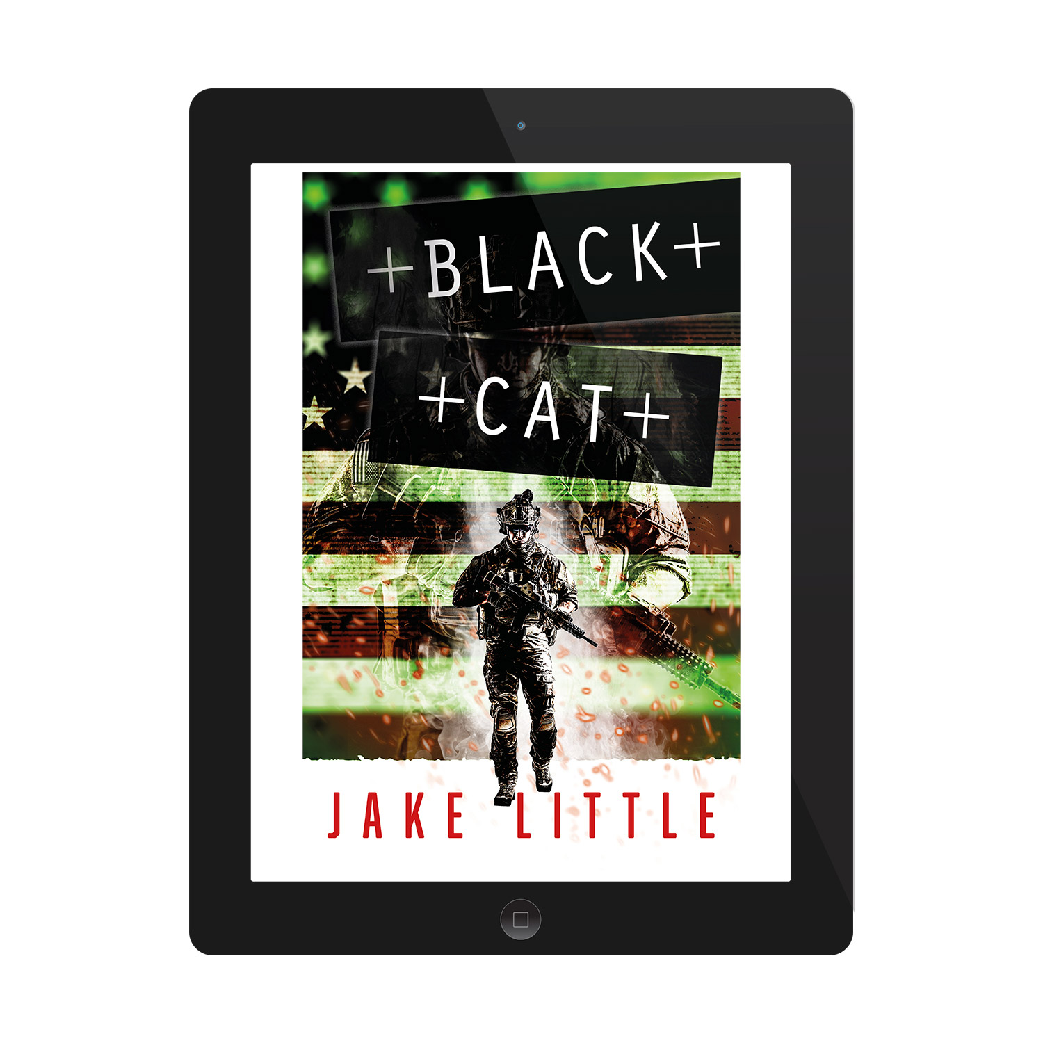 'Black Cat' is a hard-edged, covert ops thriller. The author is Jake Little. The cover design and interior manuscript formatting are by Mark Thomas. Learn what Mark could do for your book by visiting coverness.com.