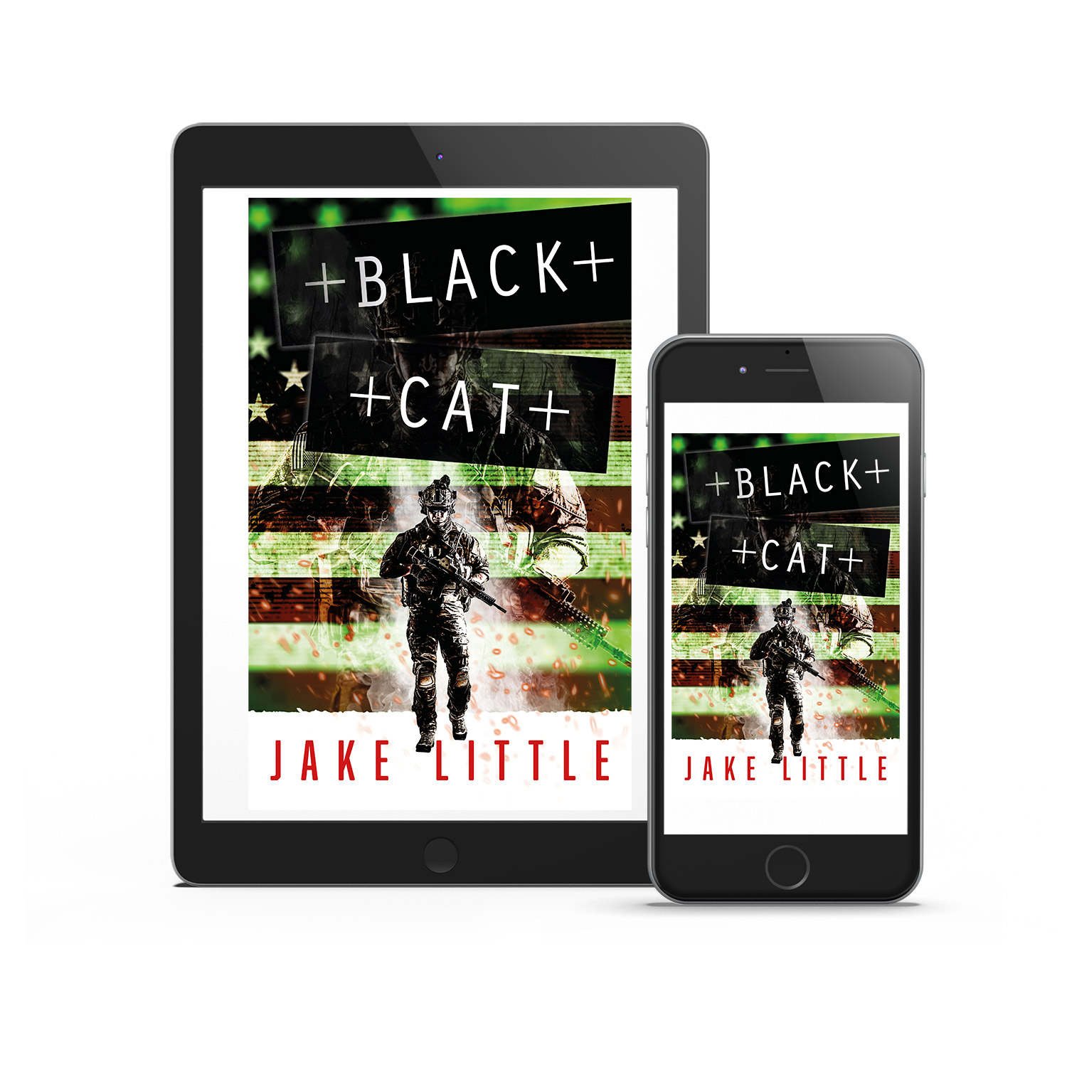 'Black Cat' is a hard-edged, covert ops thriller. The author is Jake Little. The cover design and interior manuscript formatting are by Mark Thomas. Learn what Mark could do for your book by visiting coverness.com.