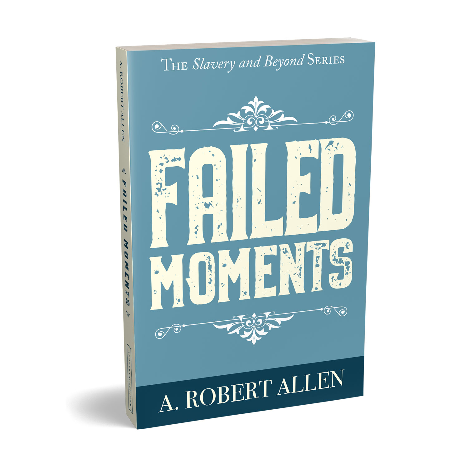 The 'Slavery and Beyond' book series charts the lives of multiple characters from the mid-19th to early 20th century America. The series author is A. Robert Allen. The book cover design is by Mark Thomas. To learn more about what Mark could do for your book, please visit coverness.com.