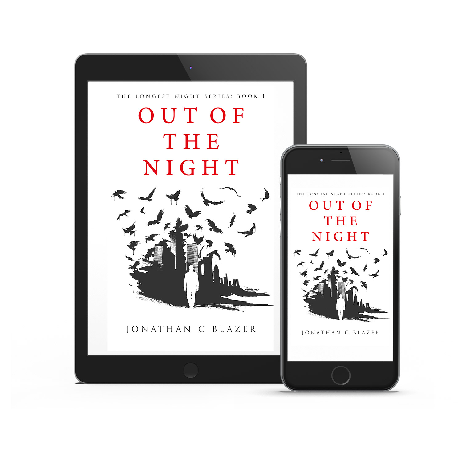 'Out Of The Night' is a highly evocative, wistful ghost story. The author is Jonathan C Blazer. The book cover was designed by Mark Thomas, of coverness.com. To find out more about my book design services, please visit www.coverness.com.