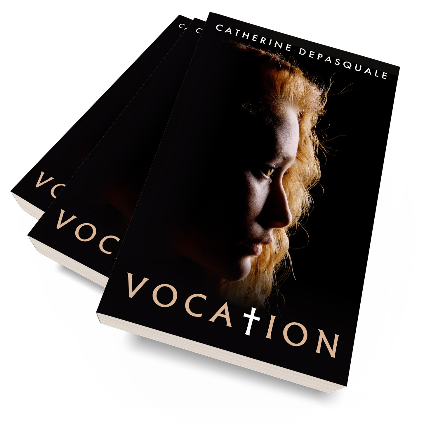 'Vocation' is a great faith-focussed modern novel. The author is Catherine DePasquale. The book cover design and interior formatting are by Mark Thomas. To learn more about what Mark could do for your book, please visit coverness.com.