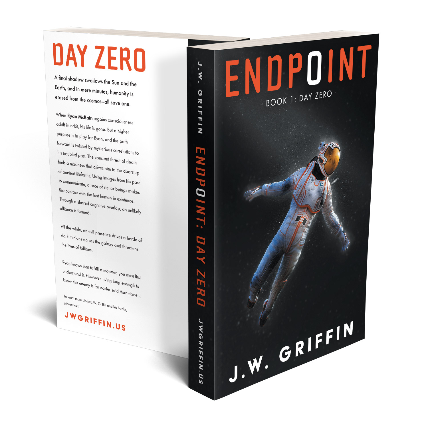 The Endpoint Series is a fantastic character-led hard sci-fi series. The author is JW Griffin. The book cover designs and interior formatting are by Mark Thomas. To learn more about what Mark could do for your book, please visit coverness.com.