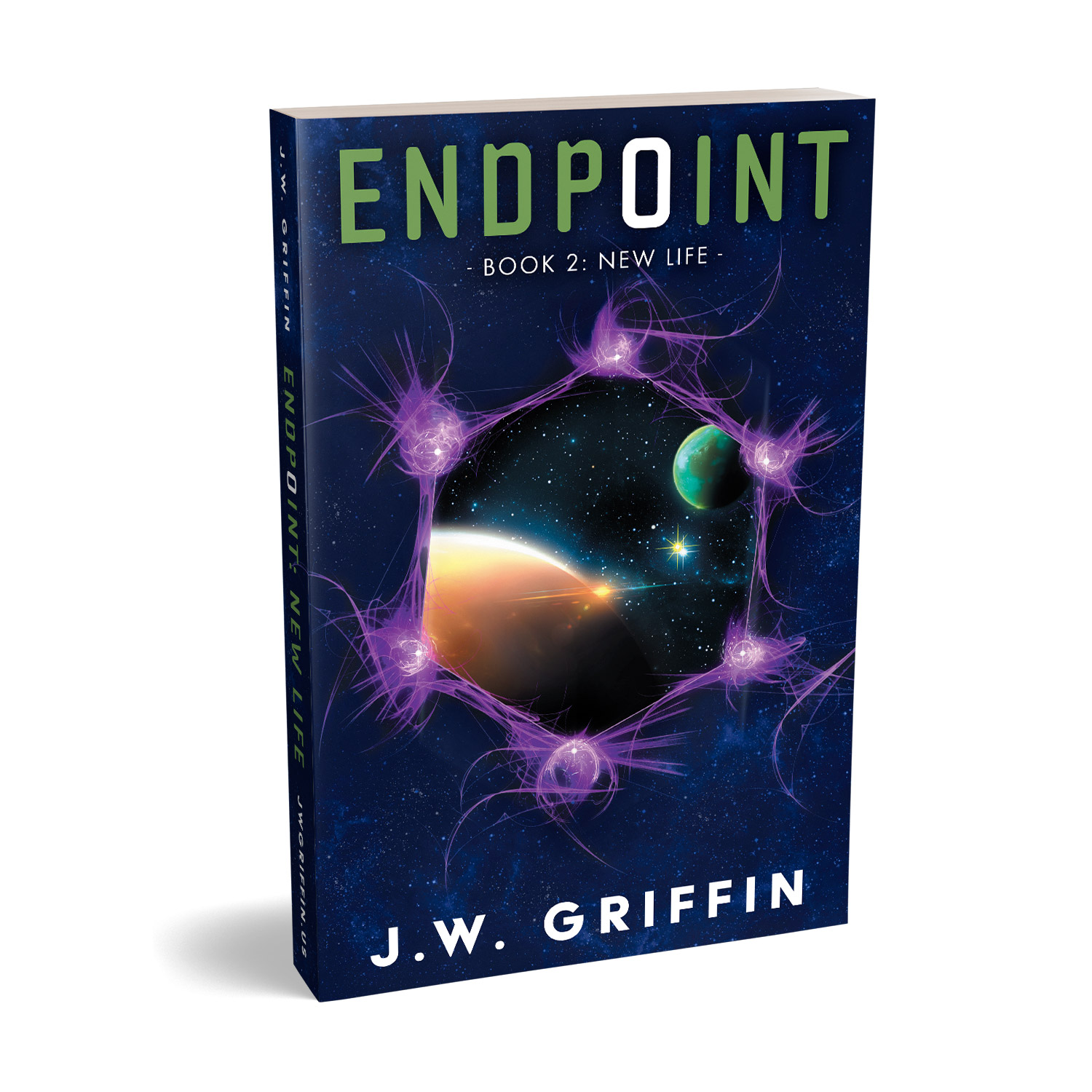 The Endpoint Series is a fantastic character-led hard sci-fi series. The author is JW Griffin. The book cover designs and interior formatting are by Mark Thomas. To learn more about what Mark could do for your book, please visit coverness.com.