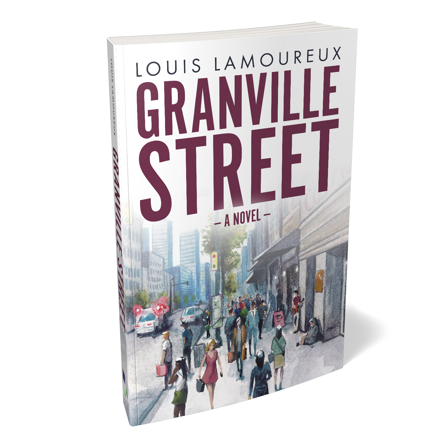 'Granville Street' is a heartbreaking novel of opioid addiction and loss. The author is Louis Lamoureux. The cover design and interior manuscript formatting are by Mark Thomas. Learn what Mark could do for your book by visiting coverness.com.