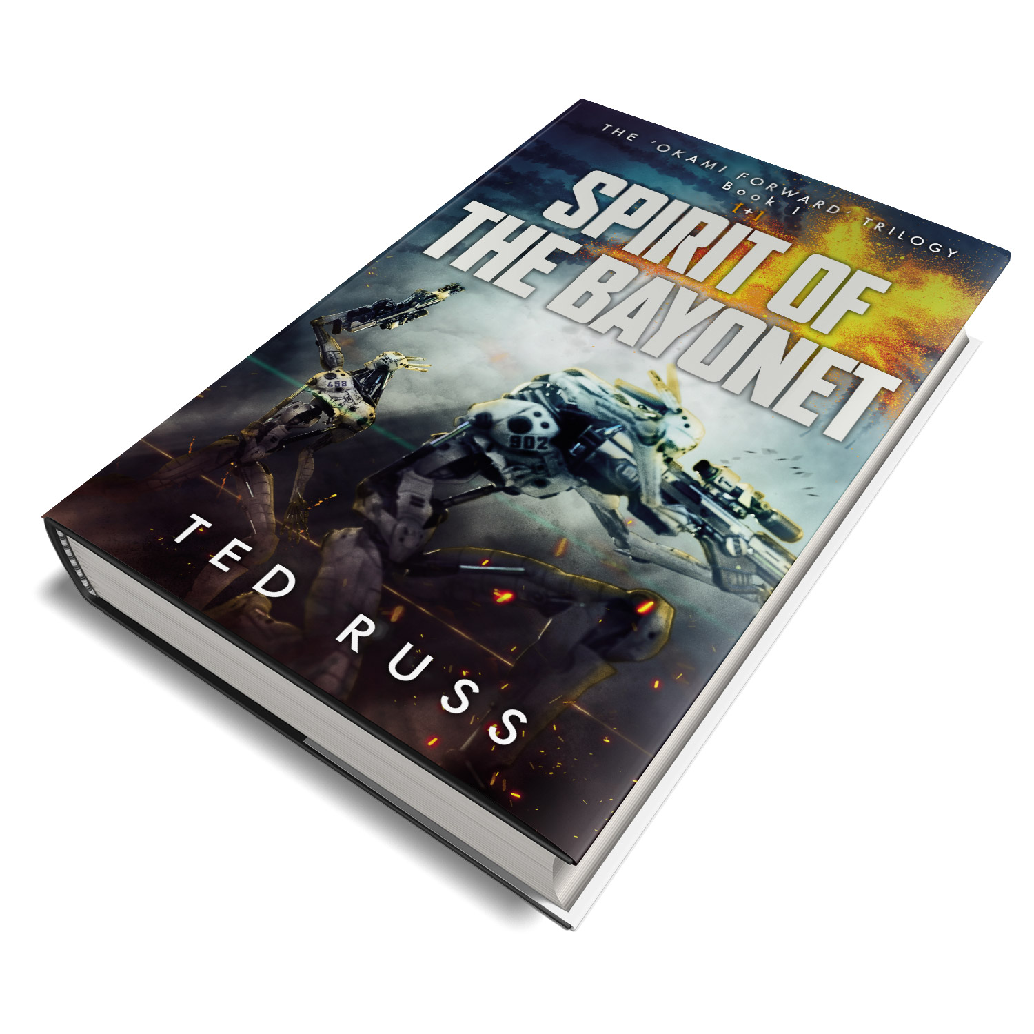 The 'Okami Forward' Trilogy is a spectacular scifi series by author Ted Russ. The cover design and interior manuscript formatting are by Mark Thomas. Learn what Mark could do for your book by visiting coverness.com.