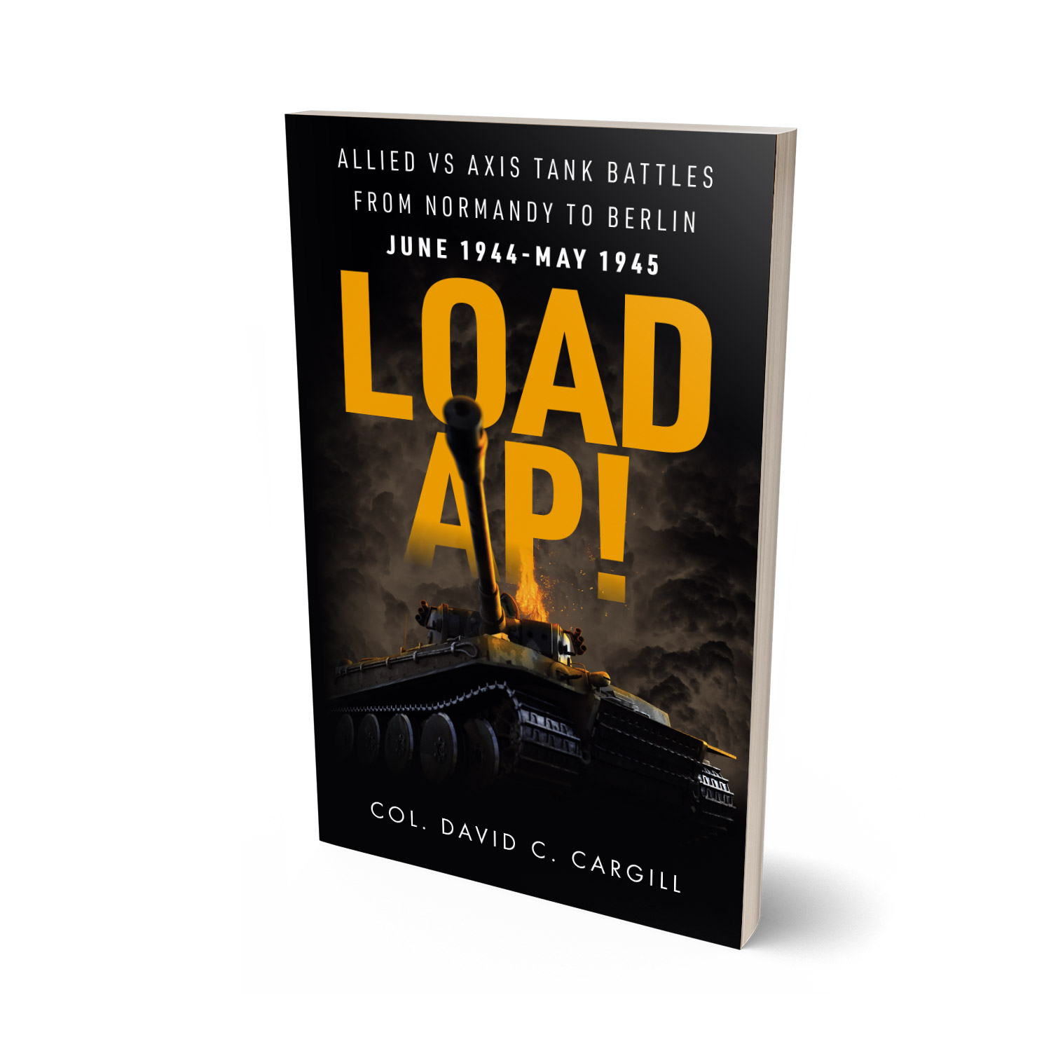 'Load AP!' is a portfolio demo cover by Mark Thomas. To learn more about what Mark could do for your book, please visit coverness.com.
