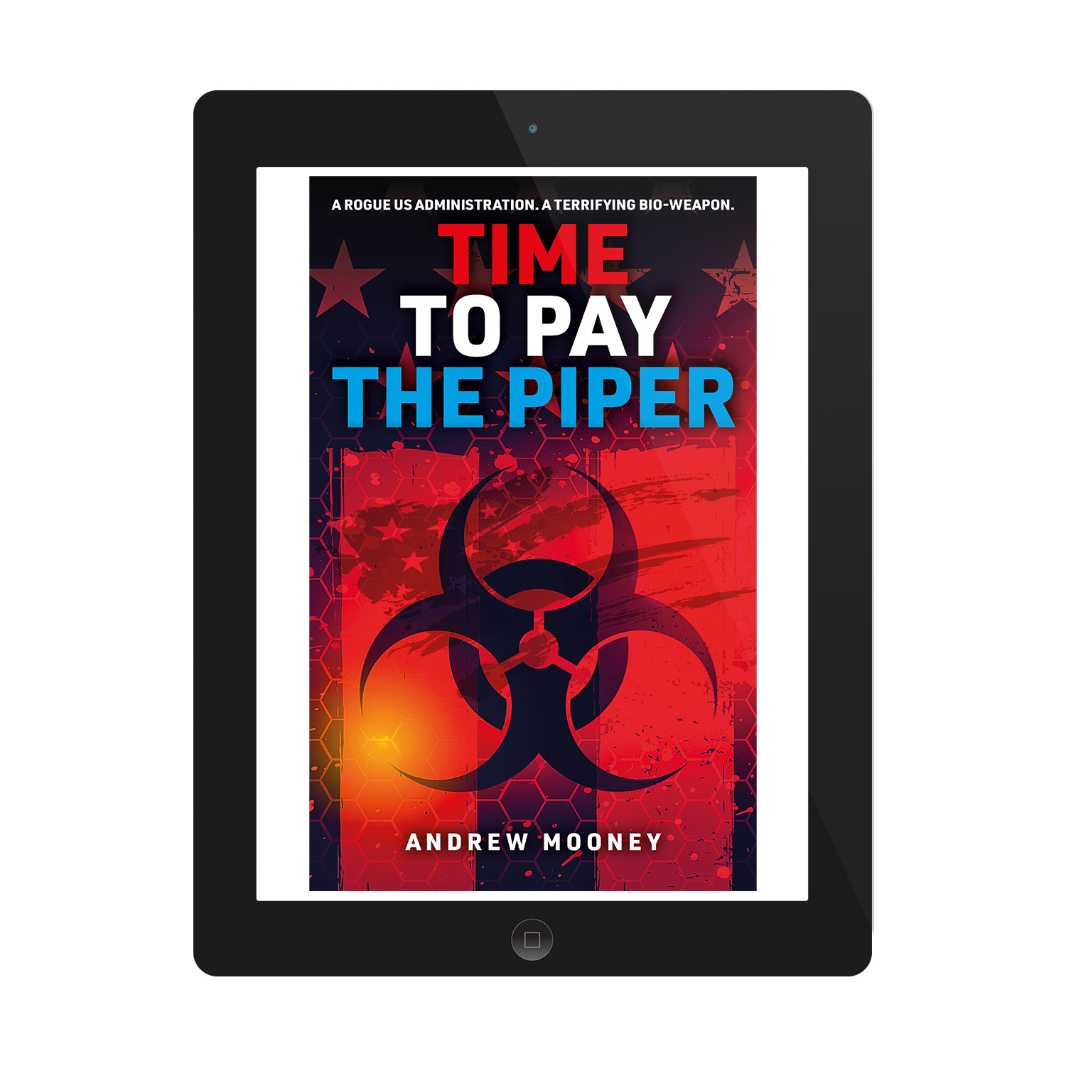 'Time To Pay The Piper' is a great bio-conspiracy thriller. The author is Andrew Mooney. The book cover design and interior formatting are by Mark Thomas. To learn more about what Mark could do for your book, please visit coverness.com.