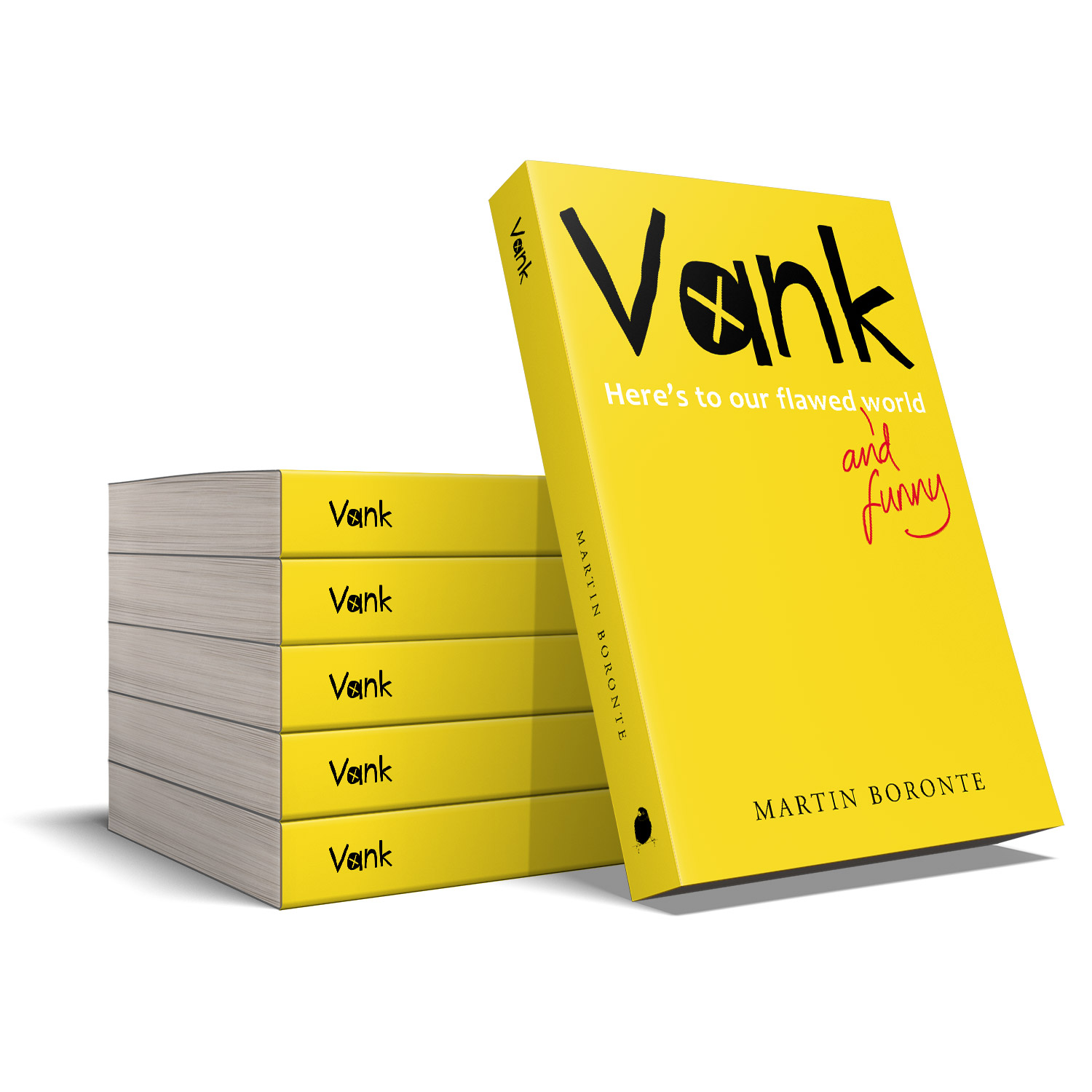 'Vank' is an hilarious collection of observations on - relatively - modern life! The author and illustrator is Martin Boronte. The cover design and interior manuscript formatting are by Mark Thomas. Learn what Mark could do for your book by visiting coverness.com.