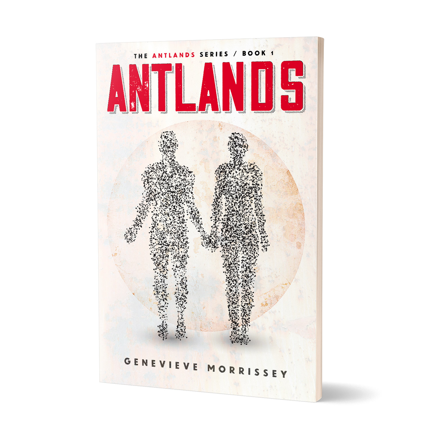 'Antlands' is an immersive, post-apocalyse scifi novel. The author is Genevieve Morrissey. The book cover design and interior formatting are by Mark Thomas. To learn more about what Mark could do for your book, please visit coverness.com.