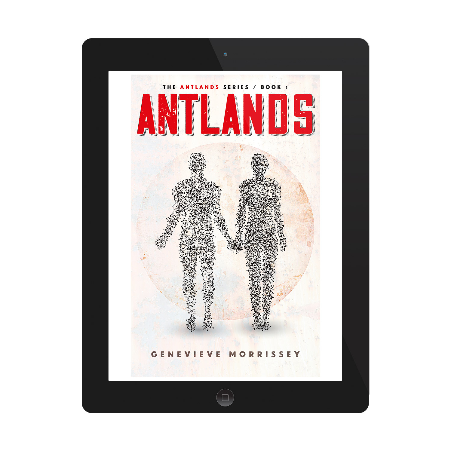 'Antlands' is an immersive, post-apocalyse scifi novel. The author is Genevieve Morrissey. The book cover design and interior formatting are by Mark Thomas. To learn more about what Mark could do for your book, please visit coverness.com.