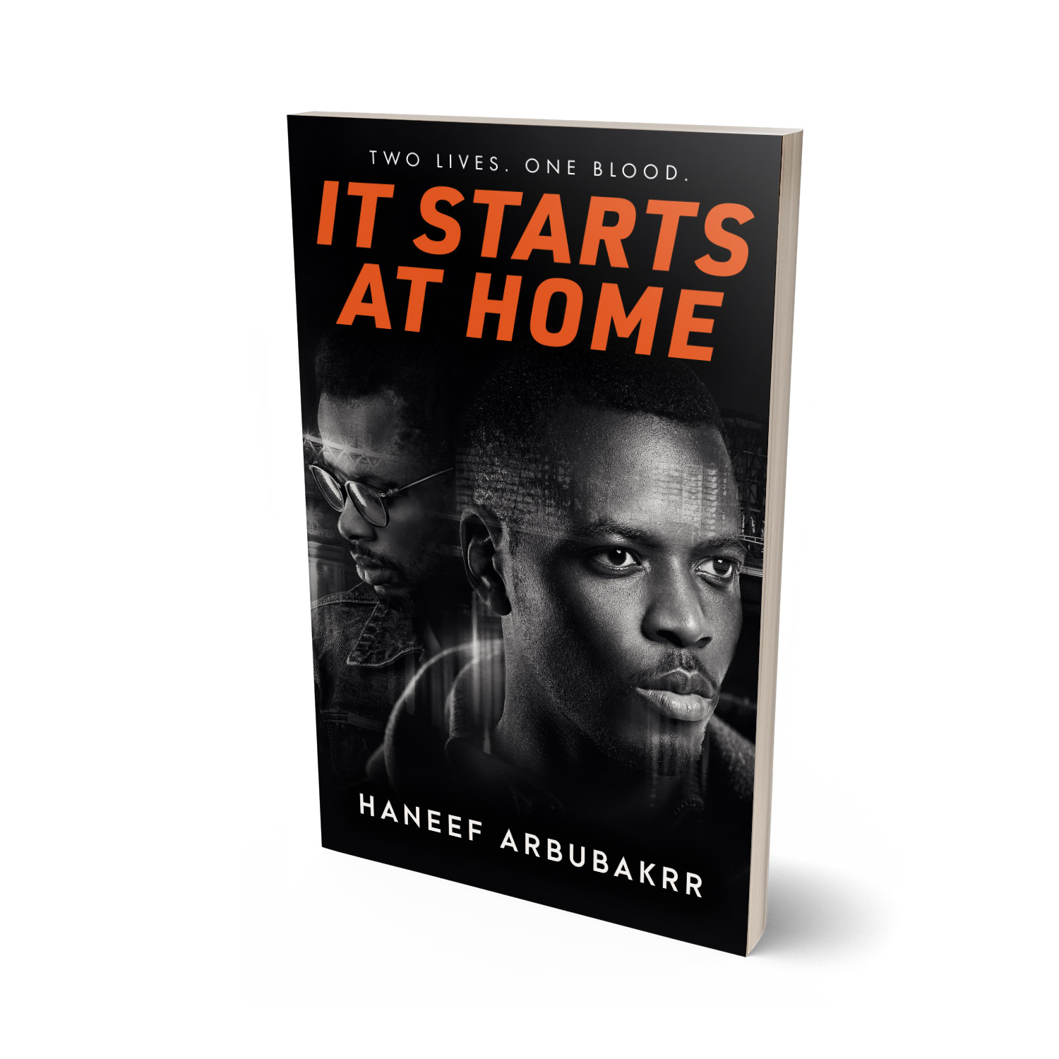 'It Starts At Home' is a gritty urban crime drama. The author is Haneef Arbubakrr. The book cover design and interior formatting are by Mark Thomas. To learn more about what Mark could do for your book, please visit coverness.com.