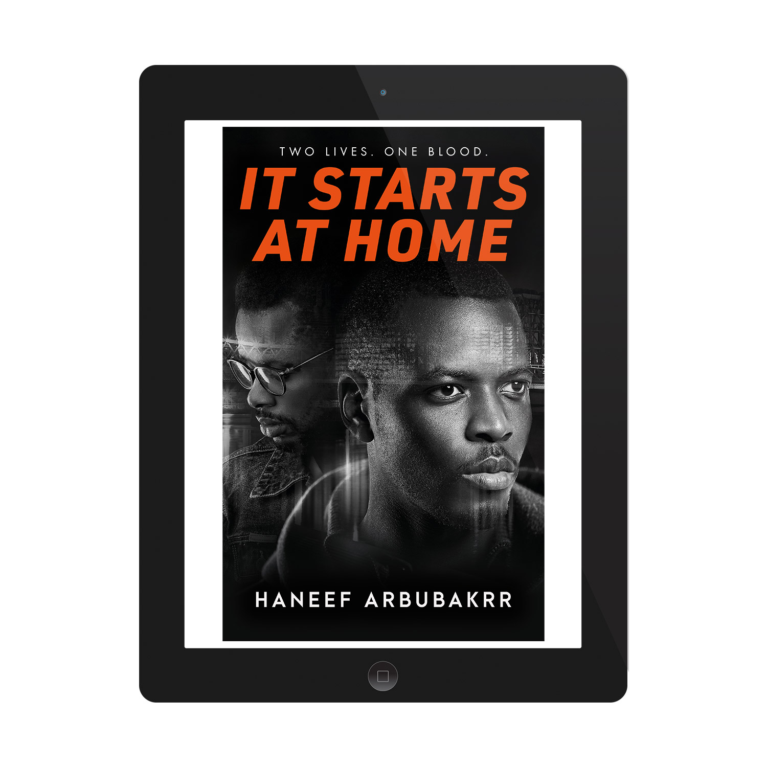 'It Starts At Home' is a gritty urban crime drama. The author is Haneef Arbubakrr. The book cover design and interior formatting are by Mark Thomas. To learn more about what Mark could do for your book, please visit coverness.com.