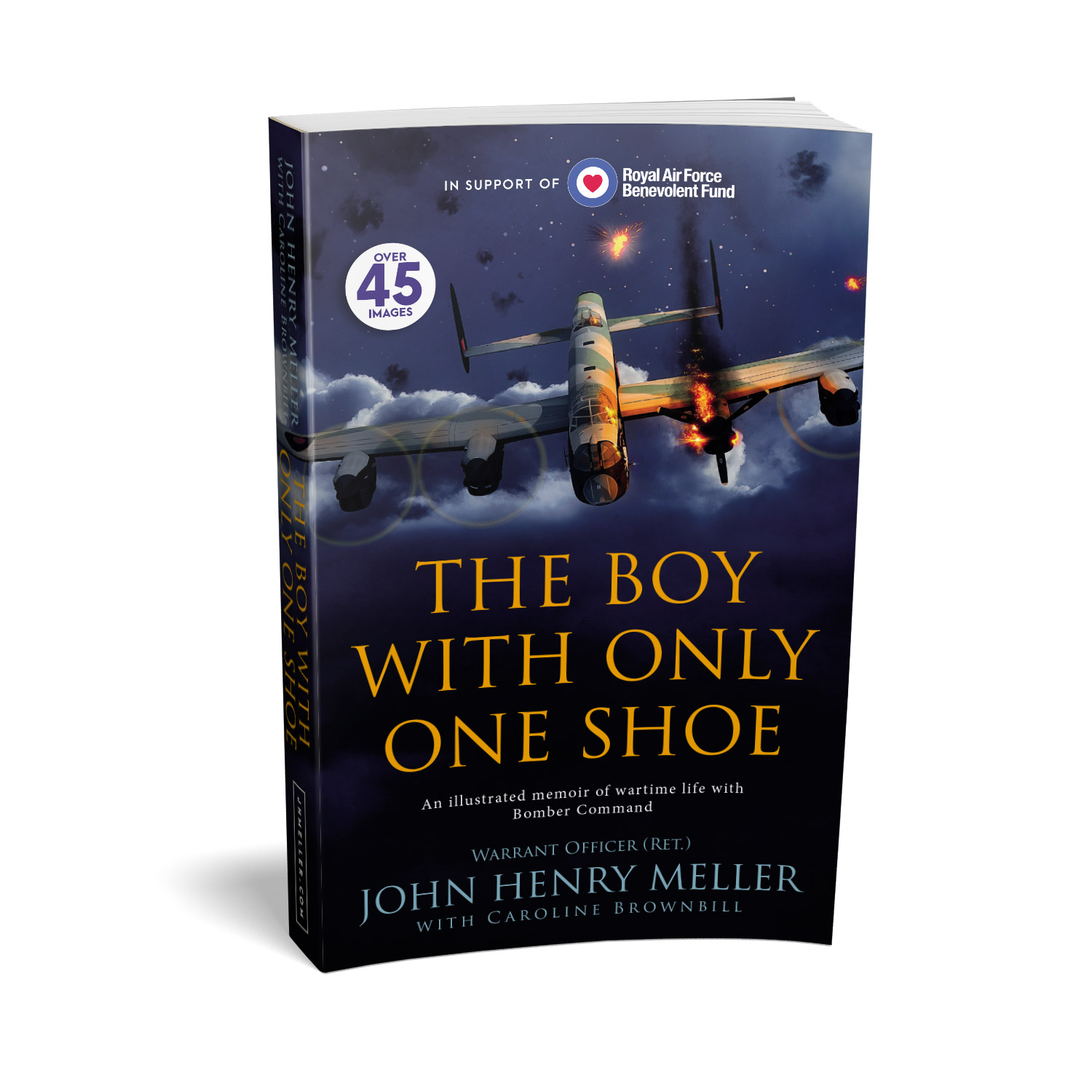 'The Boy With Only One Shoe' is a vivid and affecting memoir of life in RAF Bomber Command during WW2. The authors are John Henry Meller and Caroline Brownbill. The book cover design and interior formatting are by Mark Thomas. To learn more about what Mark could do for your book, please visit coverness.com.