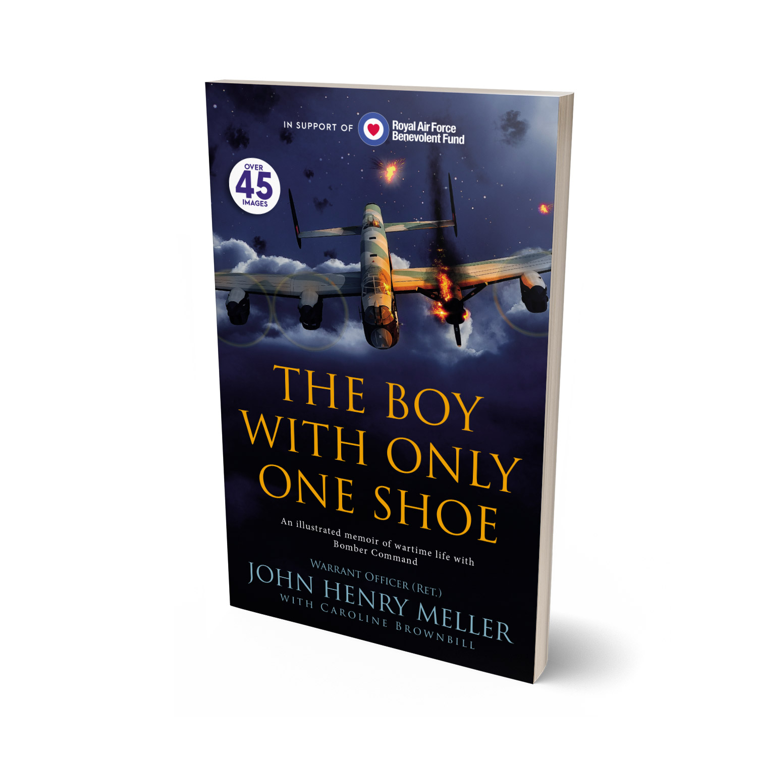 'The Boy With Only One Shoe' is a vivid and affecting memoir of life in RAF Bomber Command during WW2. The authors are John Henry Meller and Caroline Brownbill. The book cover design and interior formatting are by Mark Thomas. To learn more about what Mark could do for your book, please visit coverness.com.