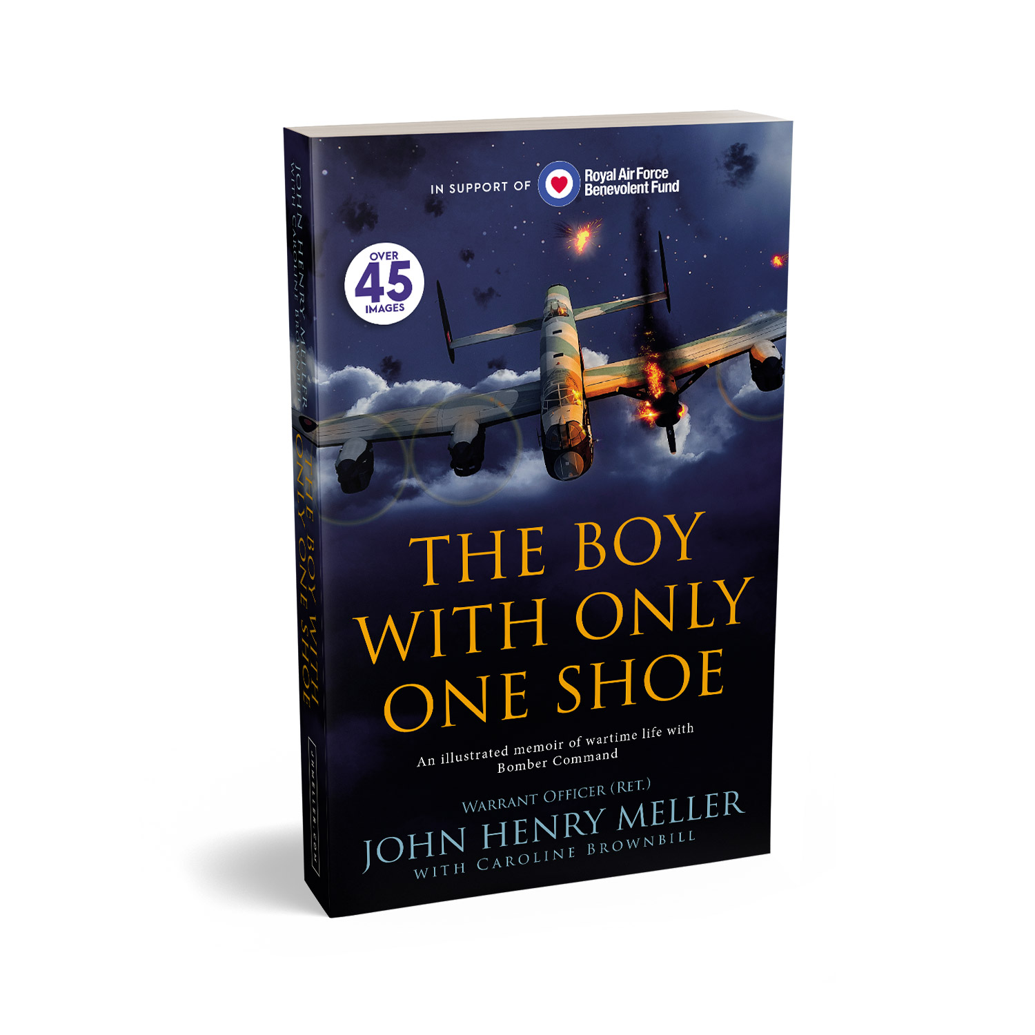 'The Boy With Only One Shoe' is a vivid and affecting memoir of life in RAF Bomber Command during WW2. The authors are John Henry Meller and Caroline Brownbill. The book cover design and interior formatting are by Mark Thomas. To learn more about what Mark could do for your book, please visit coverness.com.