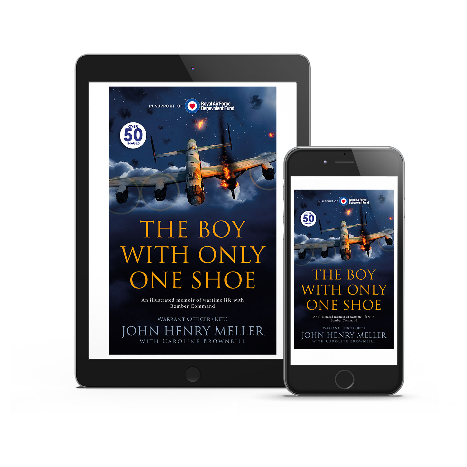 'The Boy With Only One Shoe' is a vivid and affecting memoir of life in RAF Bomber Command during WW2. The authors are John Henry Meller and Caroline Brownbill. The book cover design and interior formatting are by Mark Thomas. To learn more about what Mark could do for your book, please visit coverness.com.
