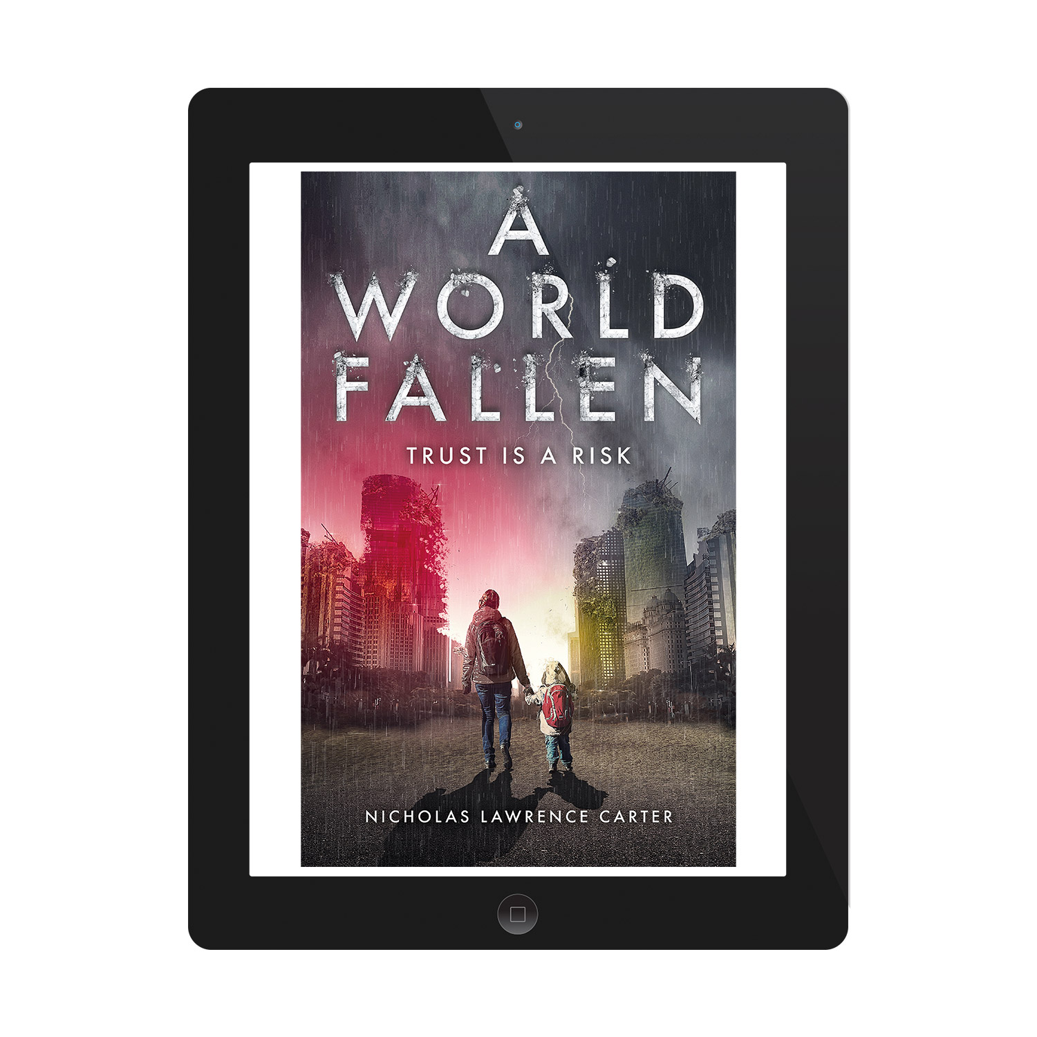 'A World Fallen' is an immersive, post-apocalyse scifi novel. The author is Nicholas Lawrence Carter. The book cover design is by Mark Thomas. To learn more about what Mark could do for your book, please visit coverness.com