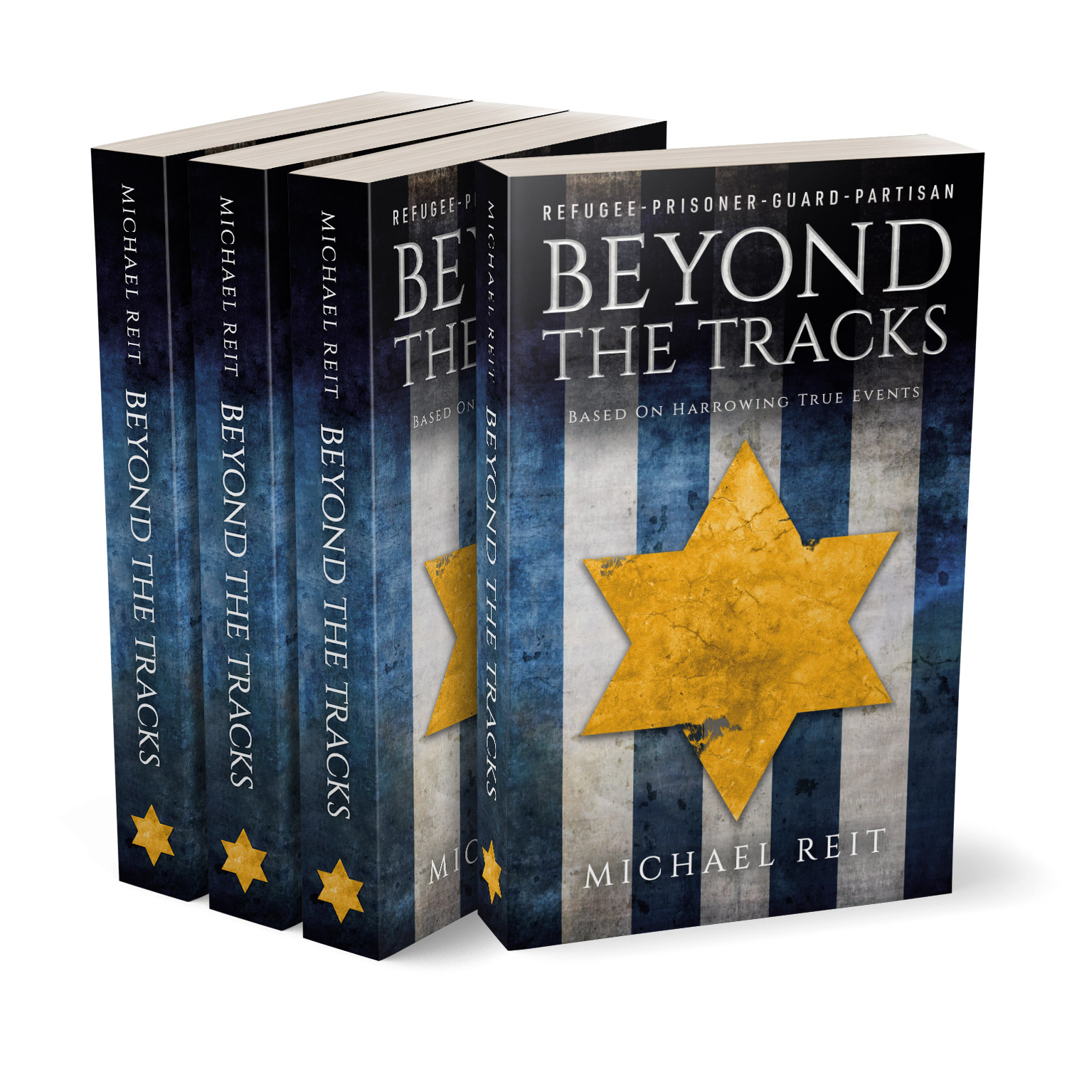 'Beyond The Tracks' is a harrowing tale of survival during WW2. The author is Michael Reit. The book cover design and interior formatting are by Mark Thomas. To learn more about what Mark could do for your book, please visit coverness.com.