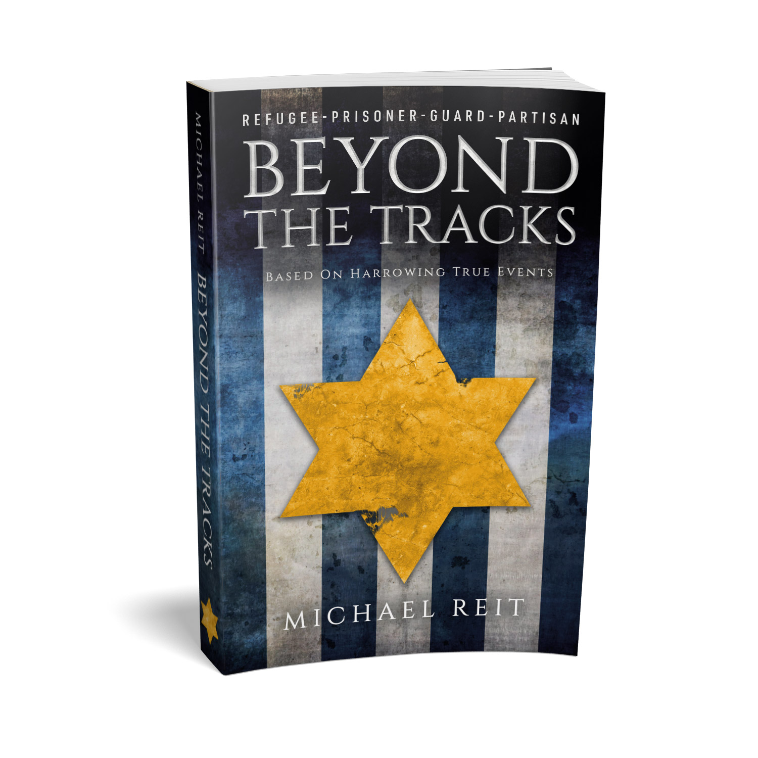 'Beyond The Tracks' is a harrowing tale of survival during WW2. The author is Michael Reit. The book cover design and interior formatting are by Mark Thomas. To learn more about what Mark could do for your book, please visit coverness.com.